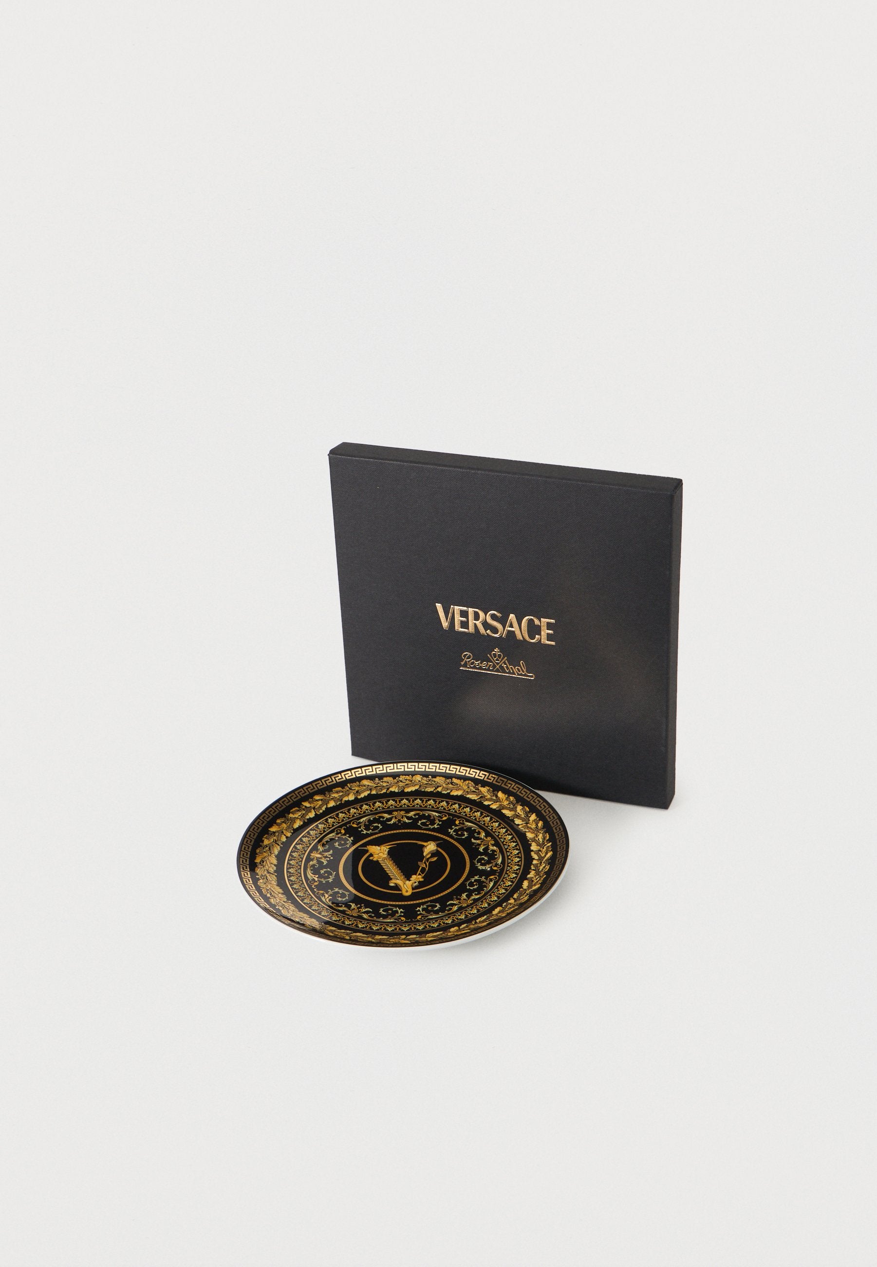 PLATE - Plate - black/gold-coloured