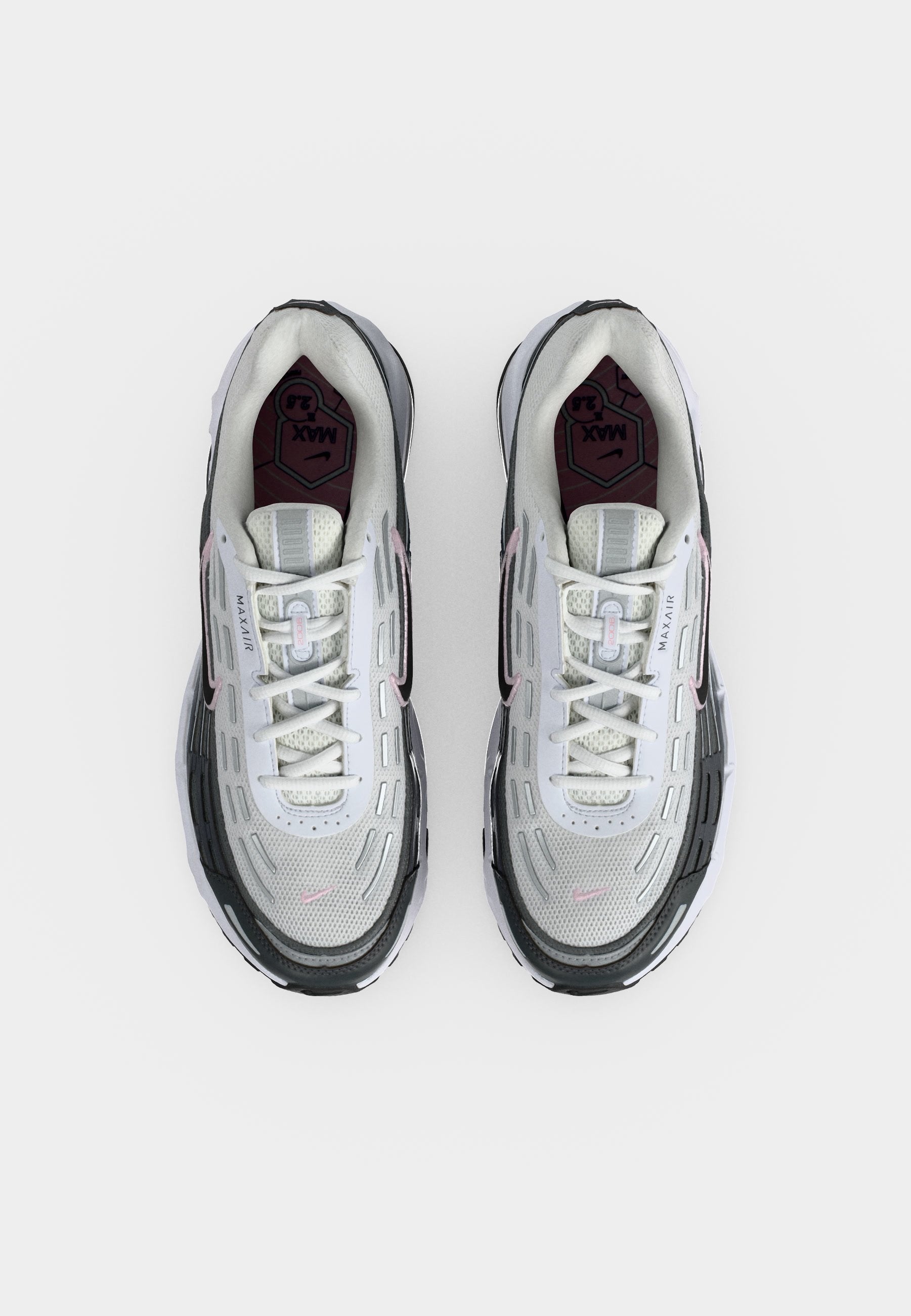 AIR MAX TL 2.5 UNISEX - Trainers - white/black/pink foam/anthracite/smoke grey