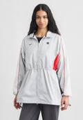 SHOX - Light jacket - grey fog/white/university red