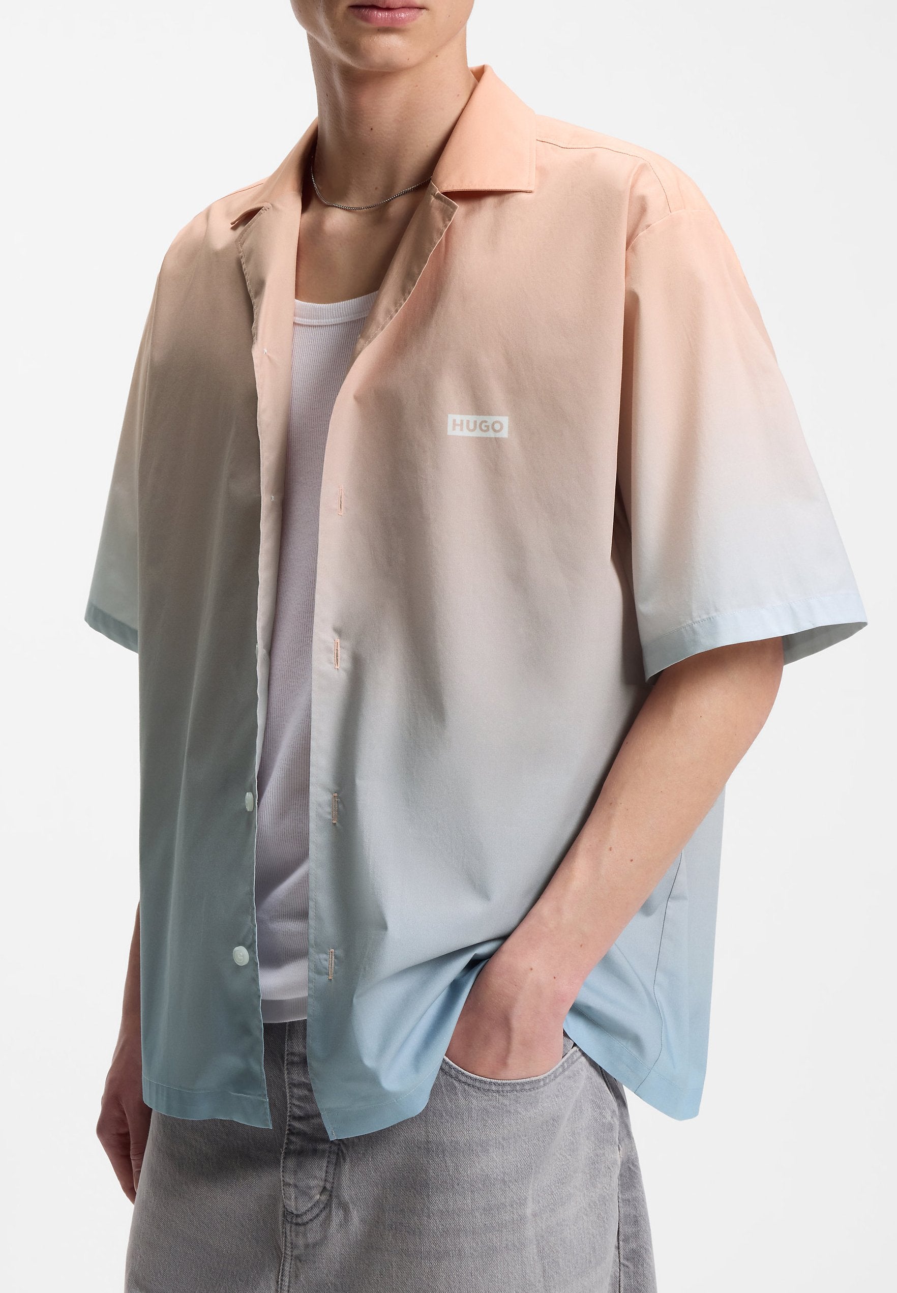 ELIGINO - Shirt - light pastel orange