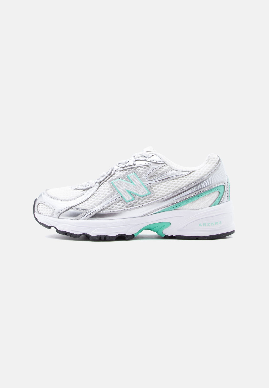 740 UNISEX - Trainers - silver-coloured metallic/deep end