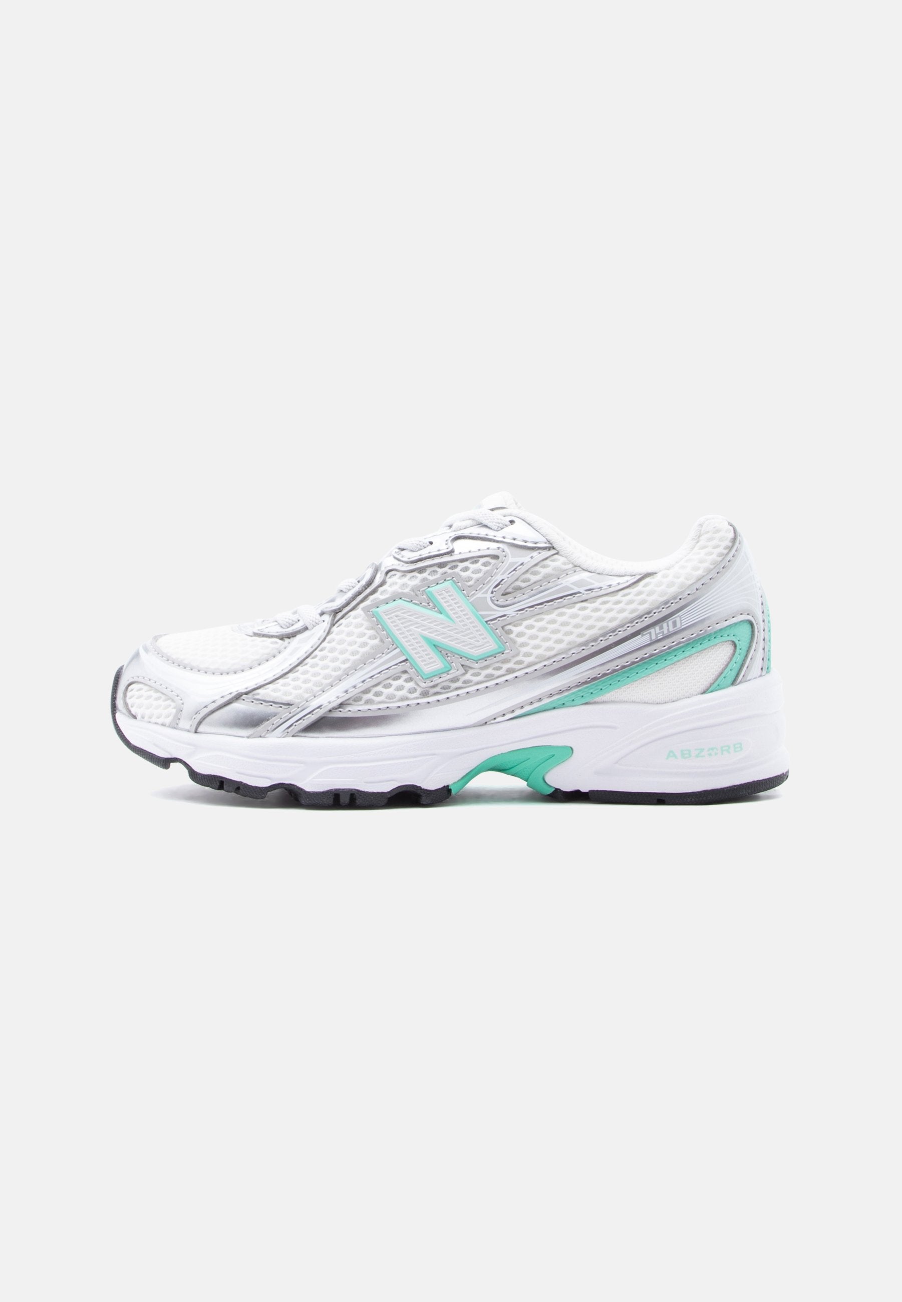 740 UNISEX - Trainers - silver-coloured metallic/deep end