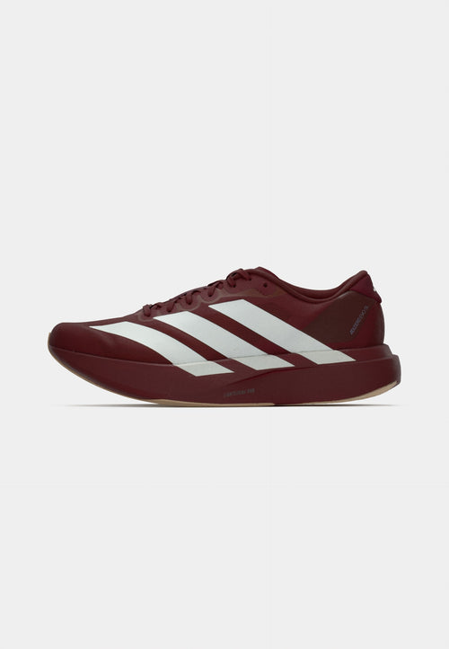 ADIZERO EVO SL M - Baskets - rouge ombre/blanc cassé/métallisé fer