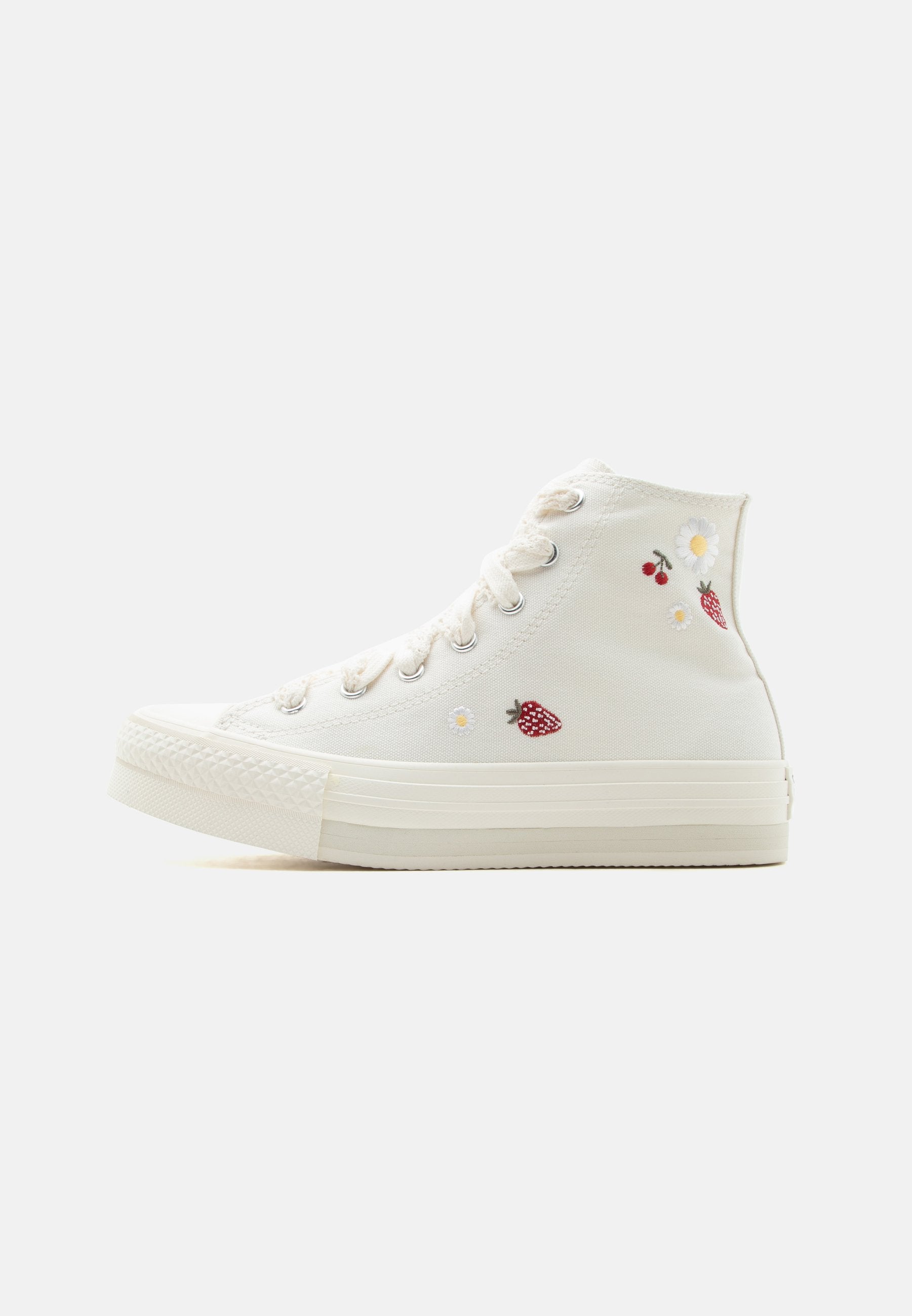 CHUCK TAYLOR ALL STAR LIFT UNISEX - Yüksek bilekli spor ayakkabı - eski beyaz/gri beyaz/siyah