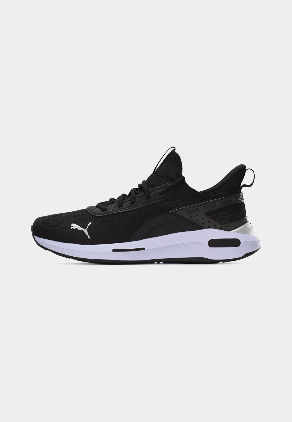 SOFTRIDE ENZO 5 UNISEX - Training shoe - black/white/silver-coloured