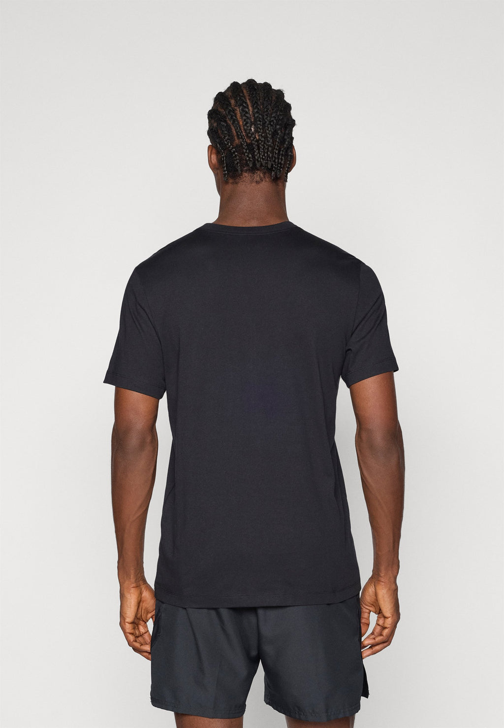 NIKECOURT TEE HERITAGE - Print T-shirt - black