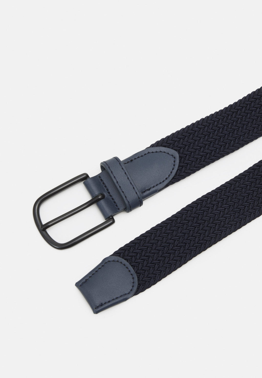 JACFALL BELT UNISEX - Braided belt - navy blazer