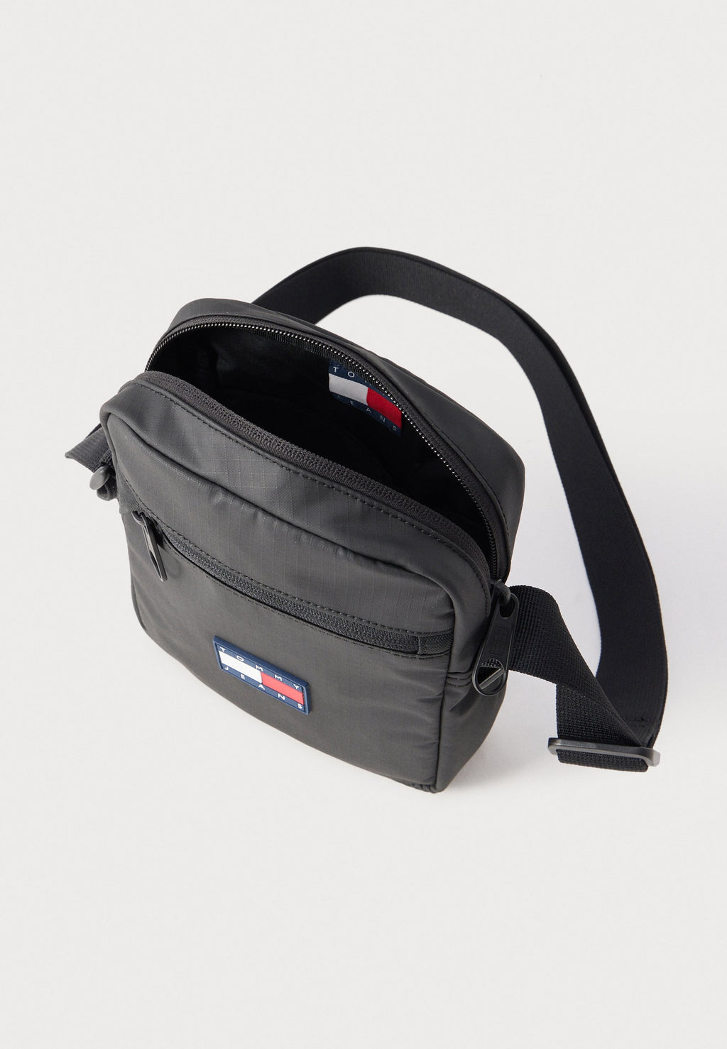 TECH WATERPROOF RIPSTOP CROSSBODY REPORTER BAG - Cross body bag - black