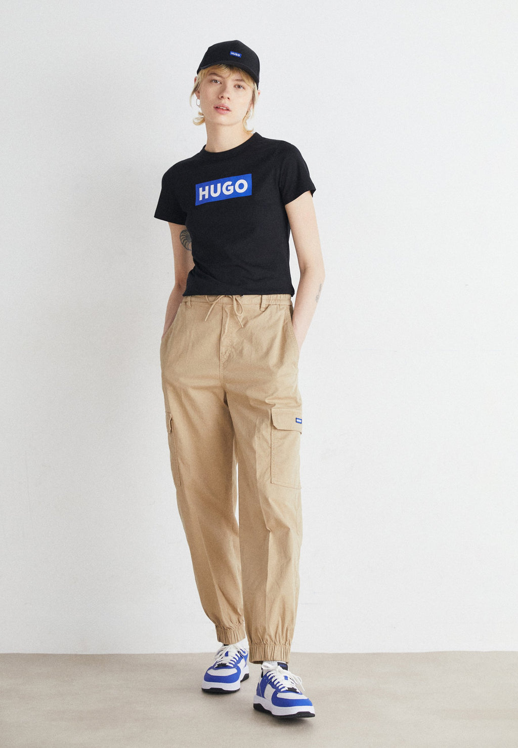 CLASSIC TEE - Print T-shirt - black