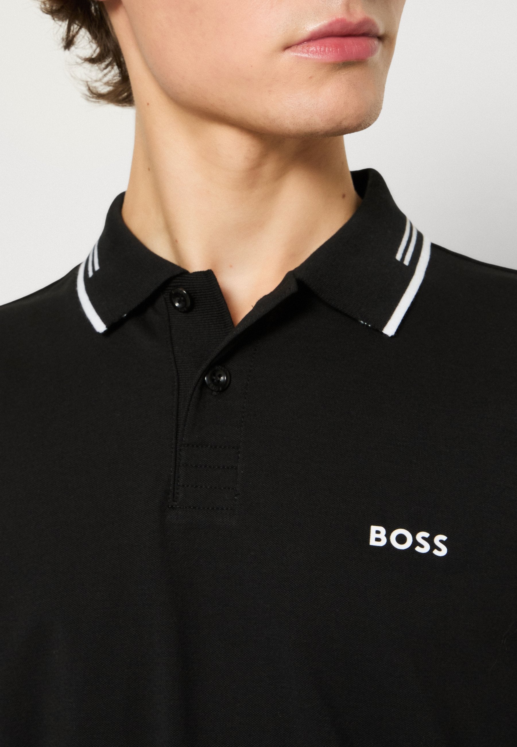 PAUL - Polo shirt - black