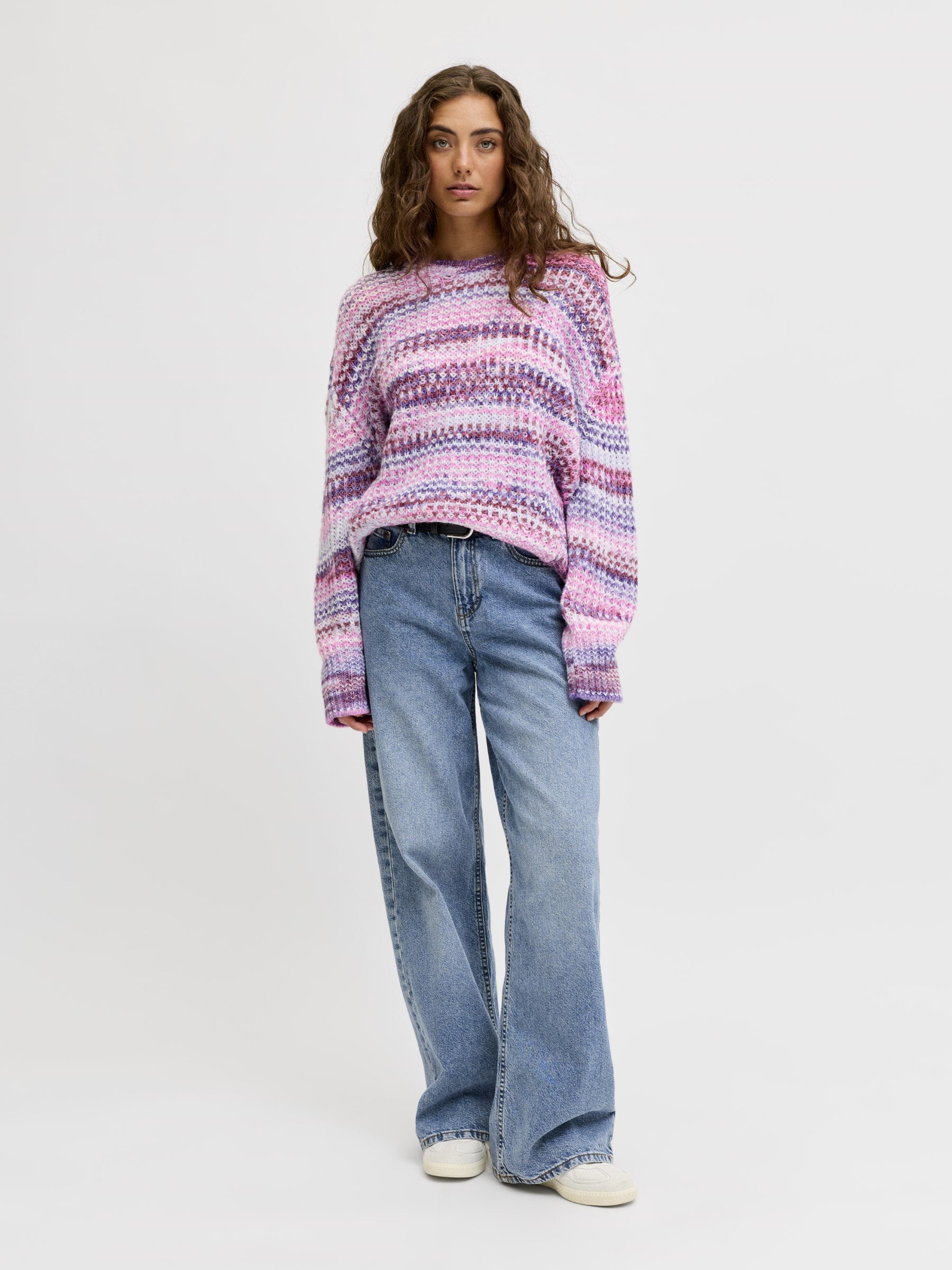 JXSIMONE RAS DU COU - Pull - purple rose/multicolore