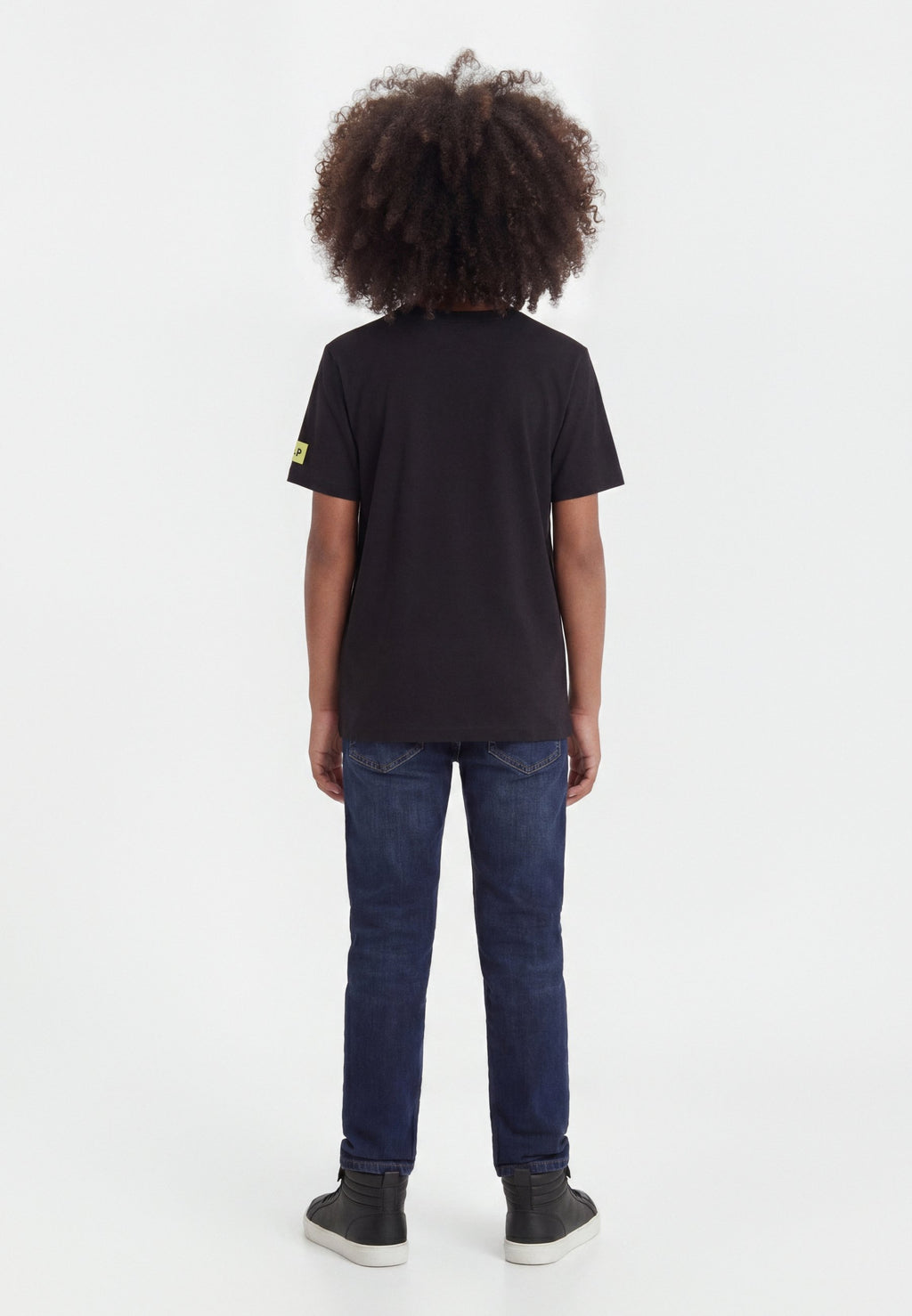 Print T-shirt - moonless night