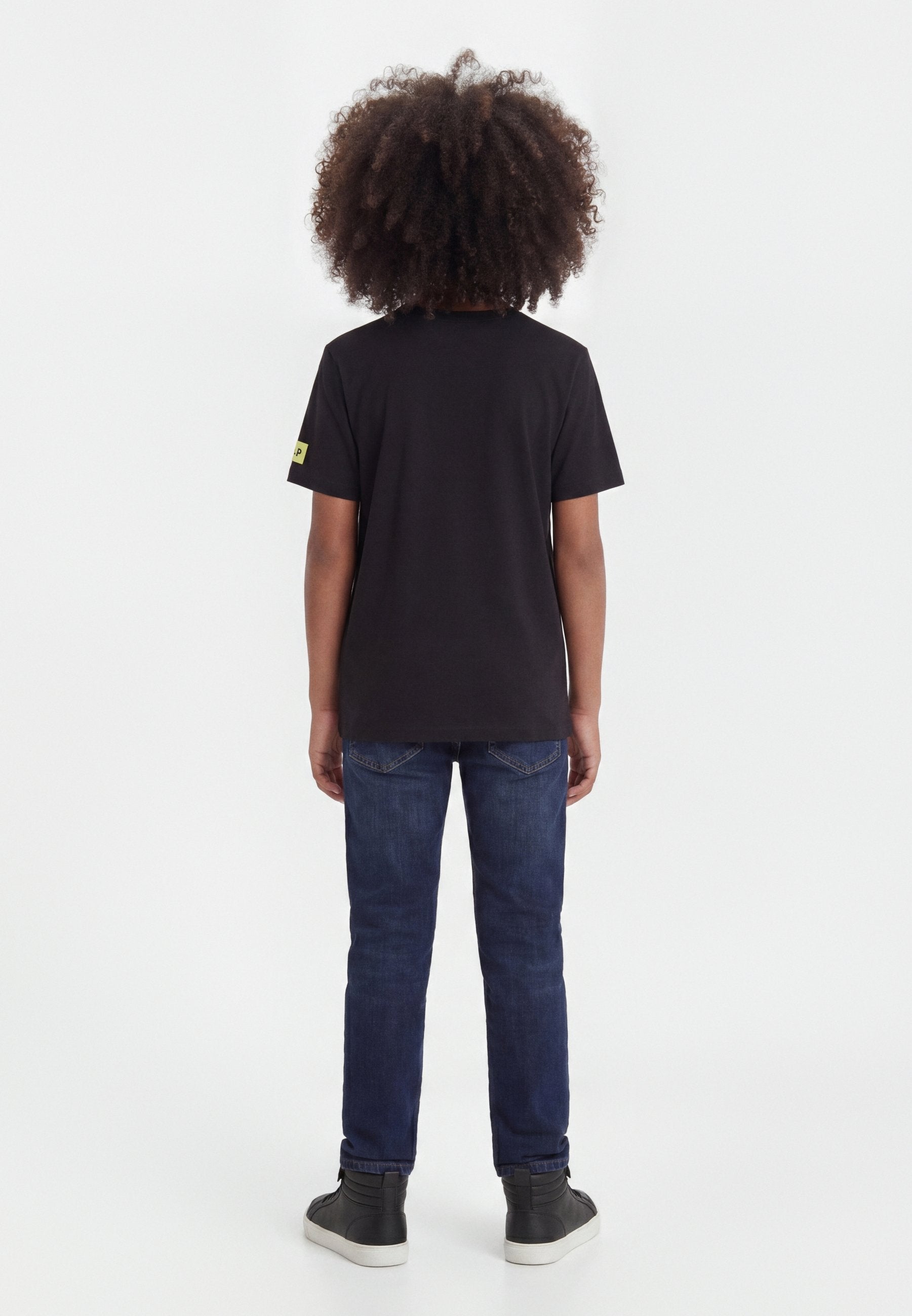 Print T-shirt - moonless night