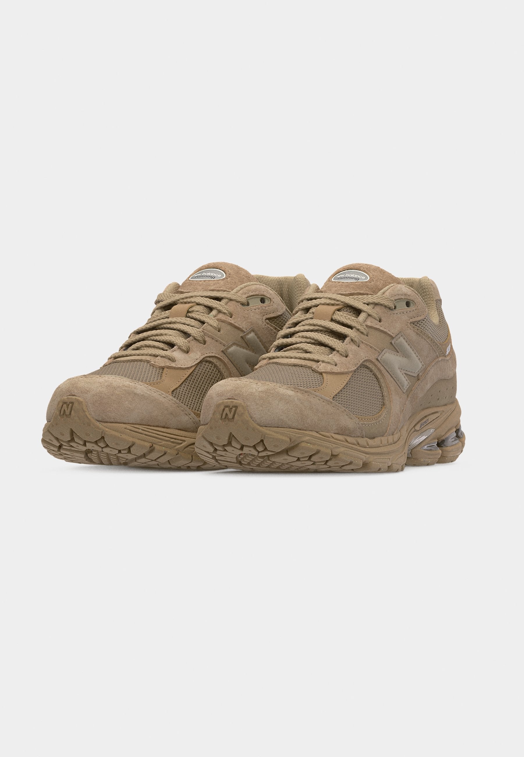 U2002 UNISEX - Trainers - stoneware/silver-coloured metallic