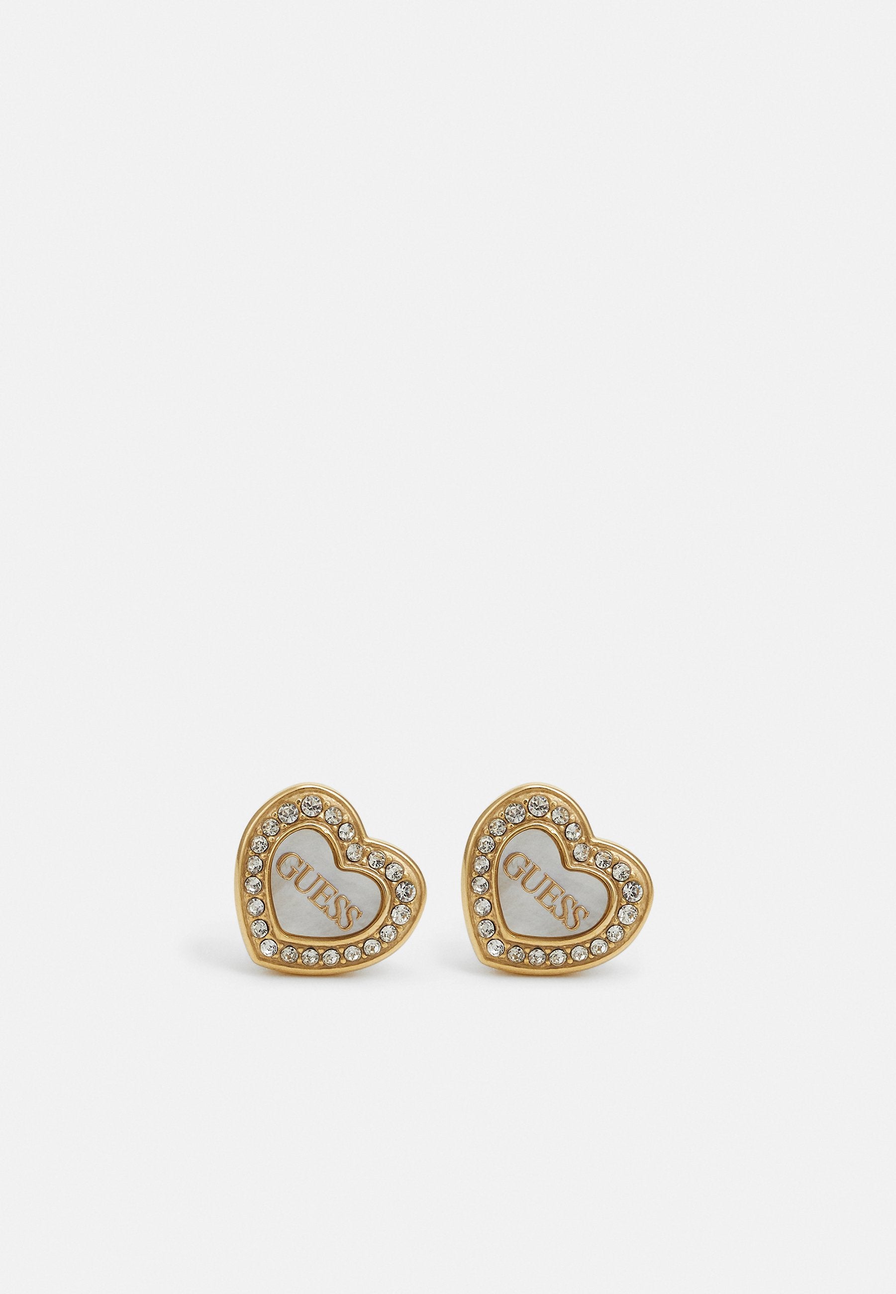 AMAMI - Earrings - yellow gold-coloured/white