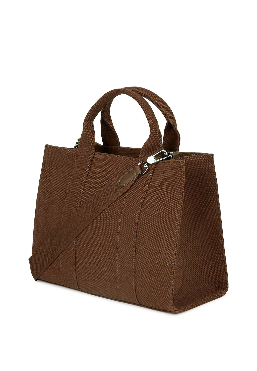 SQUARE MEDIUM - Tote bag - friar brown