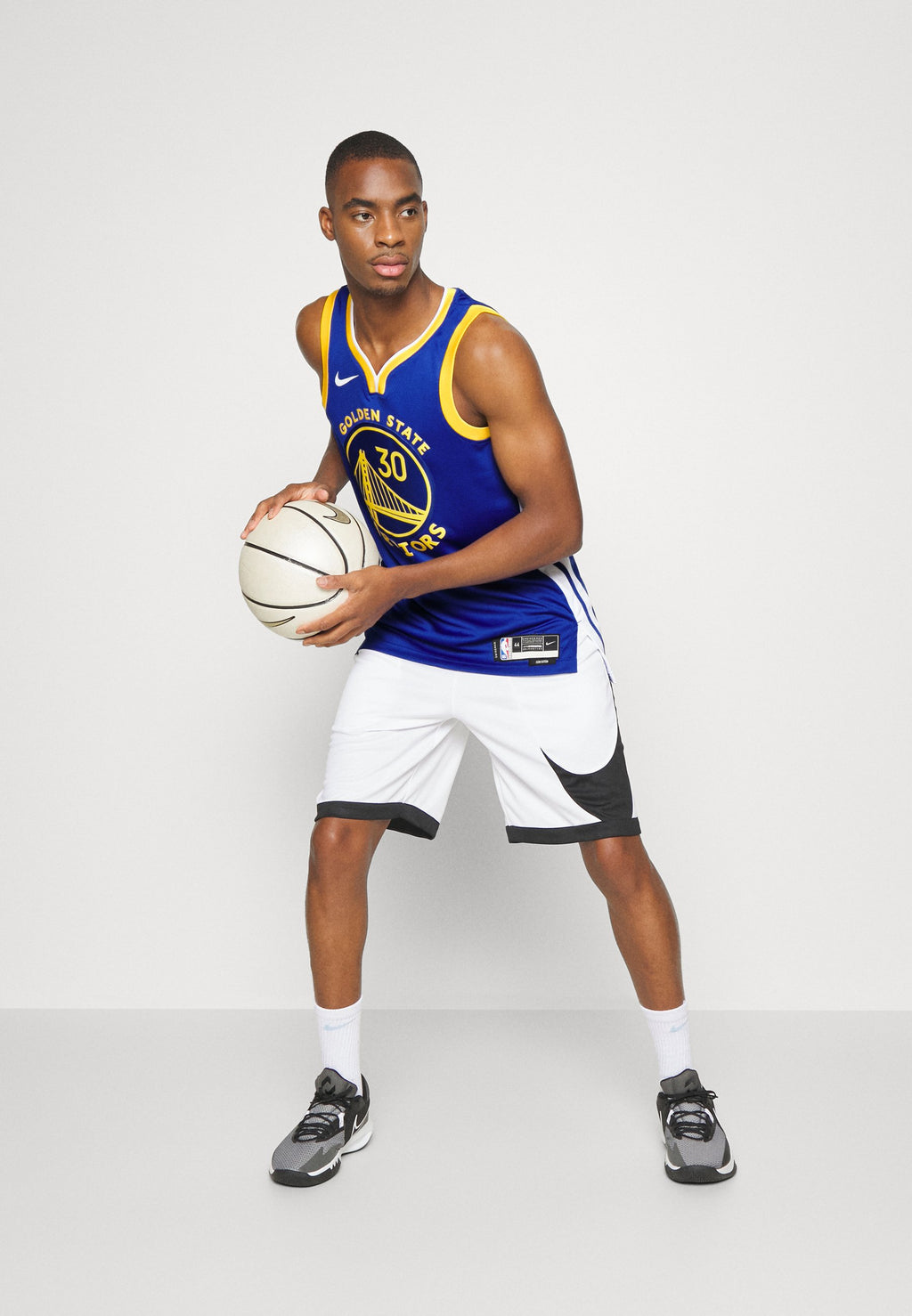 NBA STEPHEN CURRY GOLDEN STATE WARRIOS ICON JERSEY - Club wear - rush blue/curry stephen