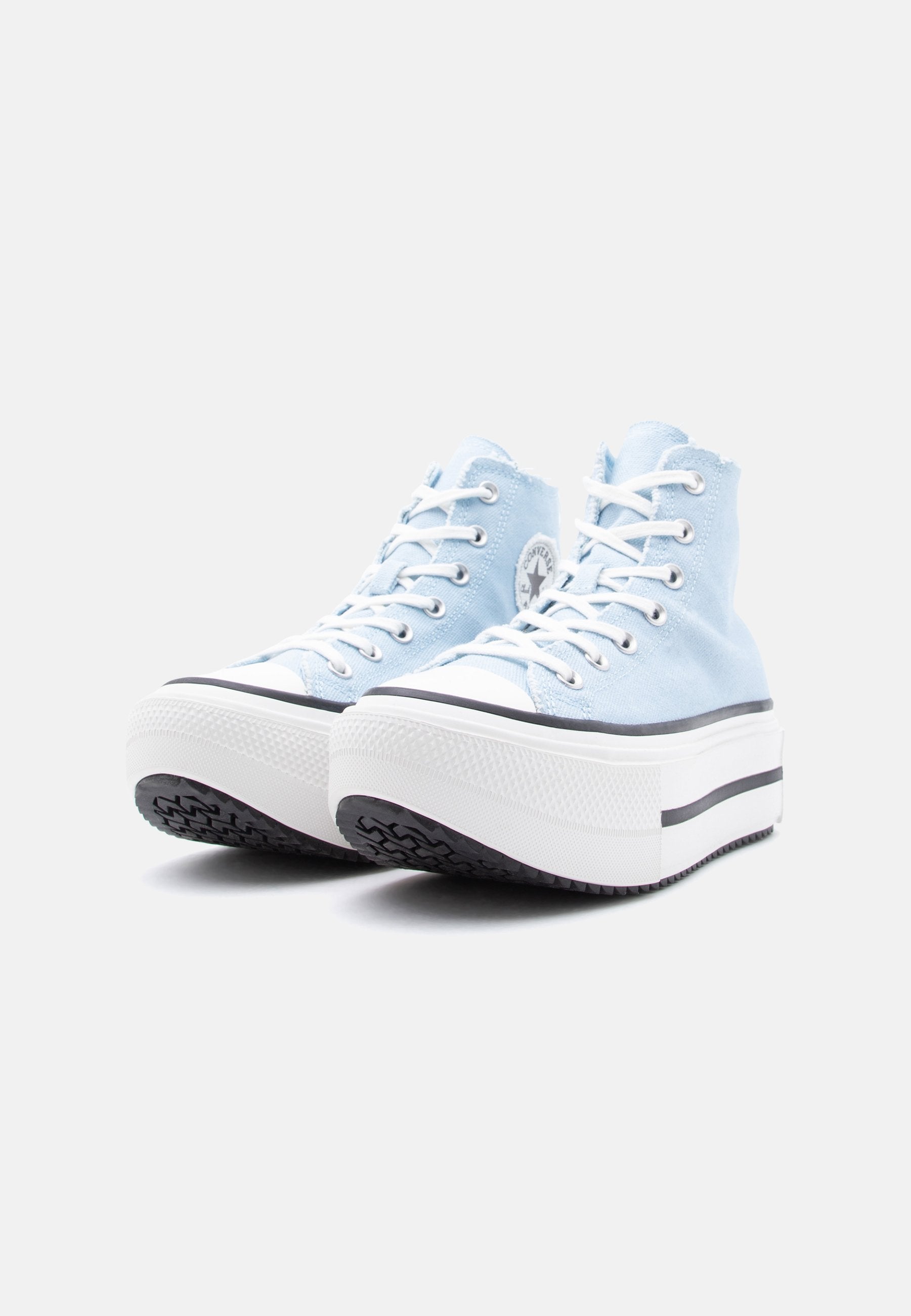 CHUCK TAYLOR ALL STAR LIFT DOUBLE STACK - High-top trainers - clear skies/vintage white/black