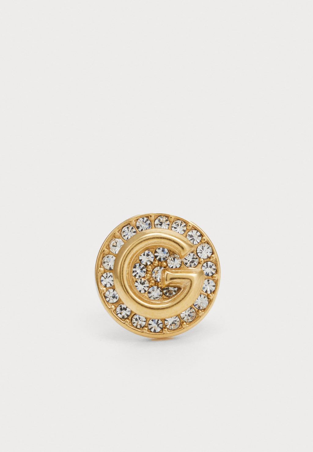 Earrings - yellow gold-coloured