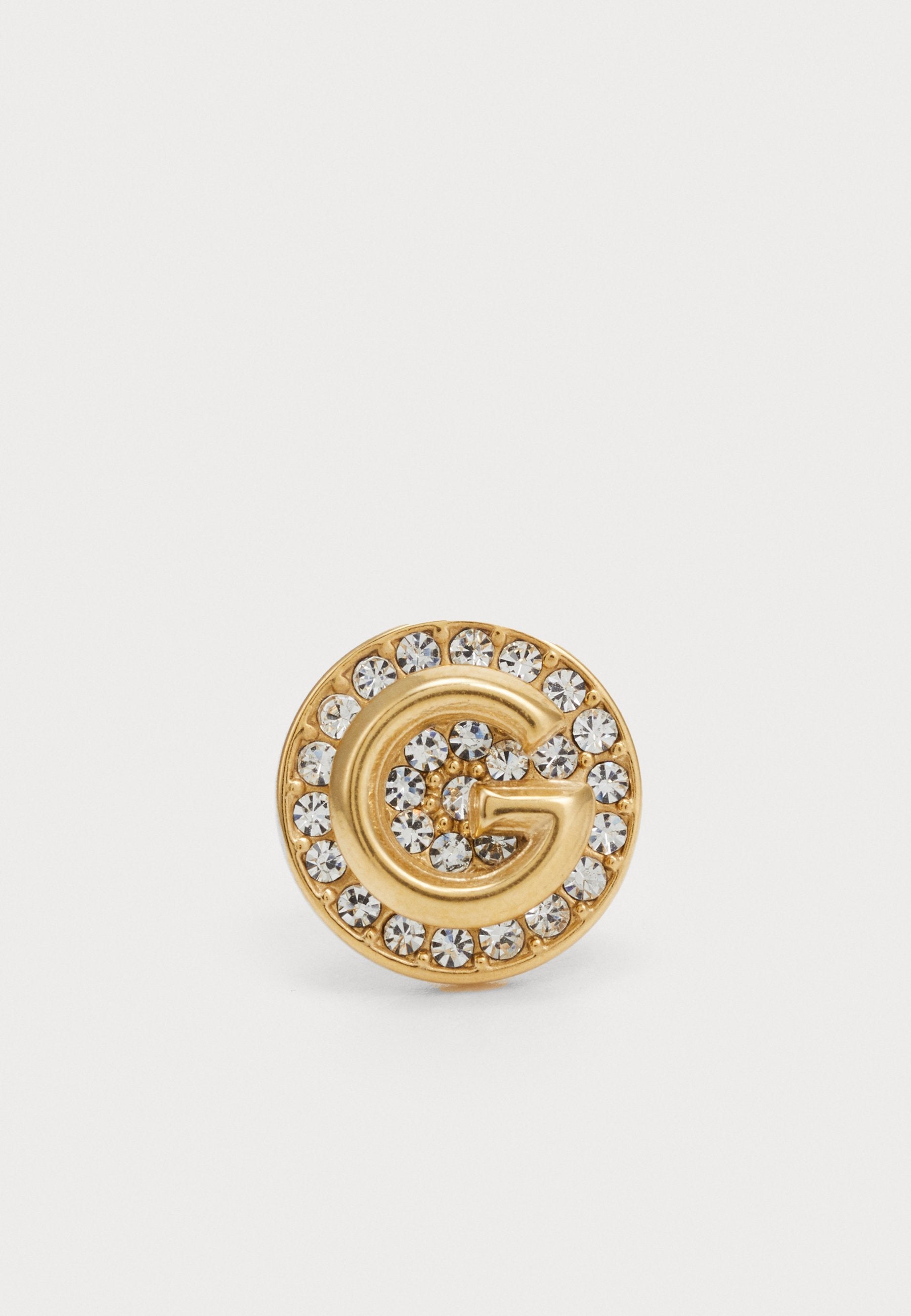 Earrings - yellow gold-coloured