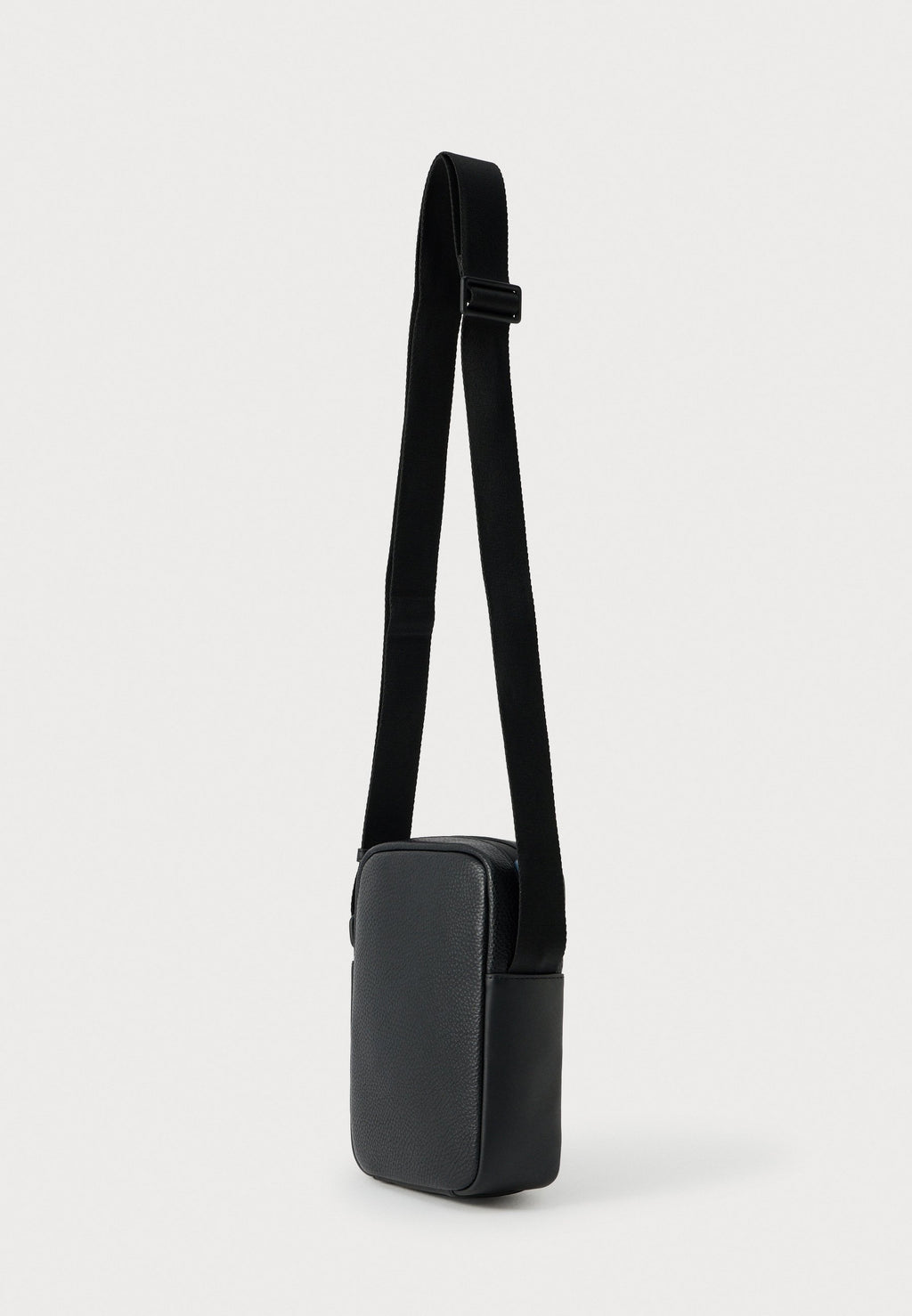 SAC REPORTER CROISÉ MODERNE À LOGO RÉPÉTÉ - Sac bandoulière - noir
