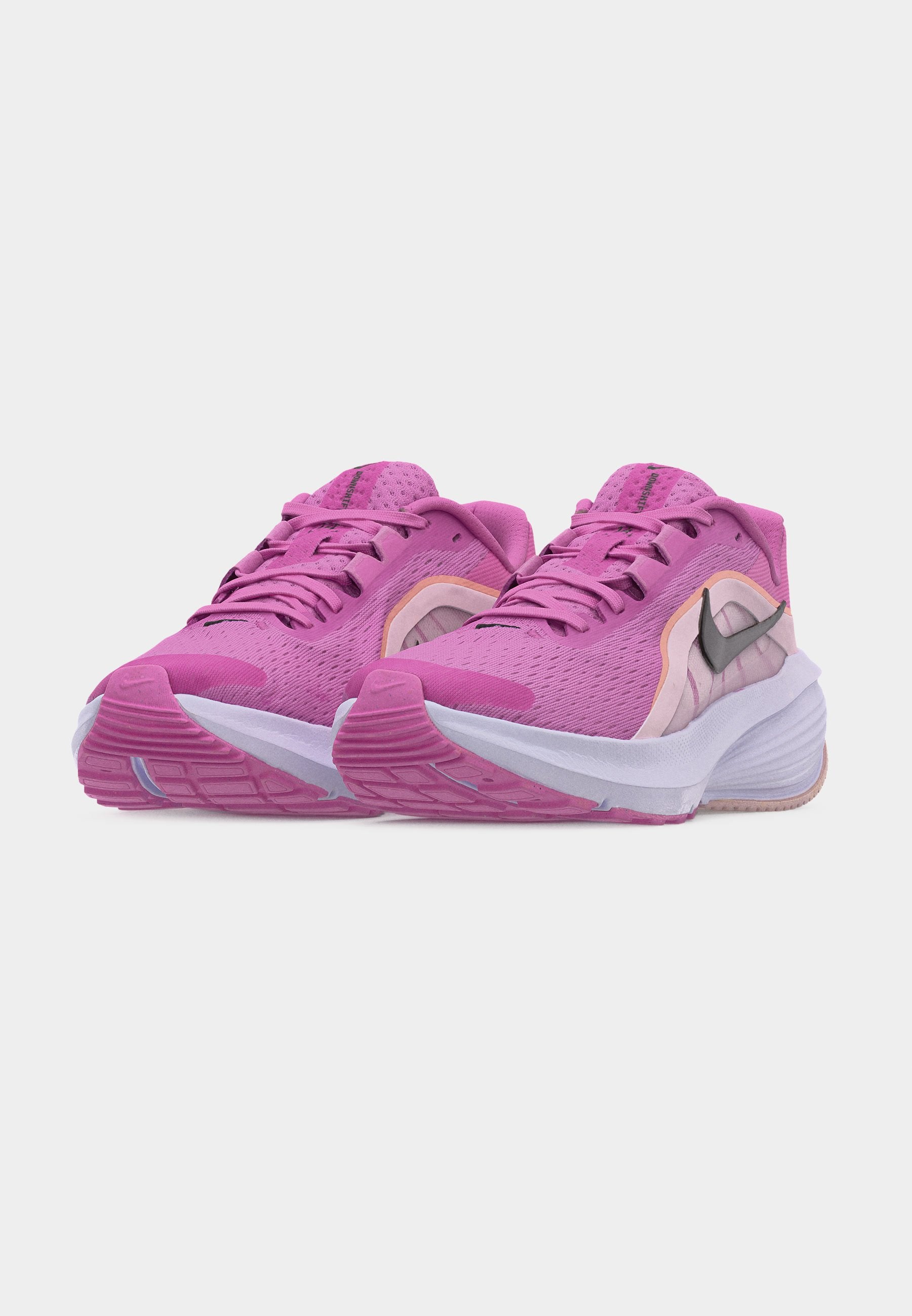 DOWNSHIFTER - Chaussures de running sur route - magenta clair/noir/noir cassé/blanc/rose perle/orange vif