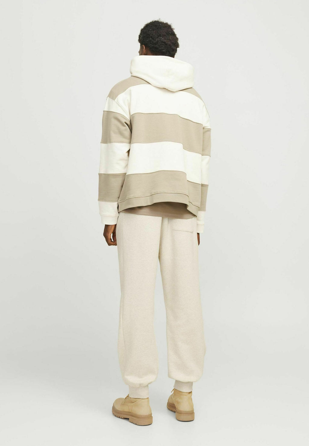 Loose Fit - Tracksuit bottoms - oatmeal