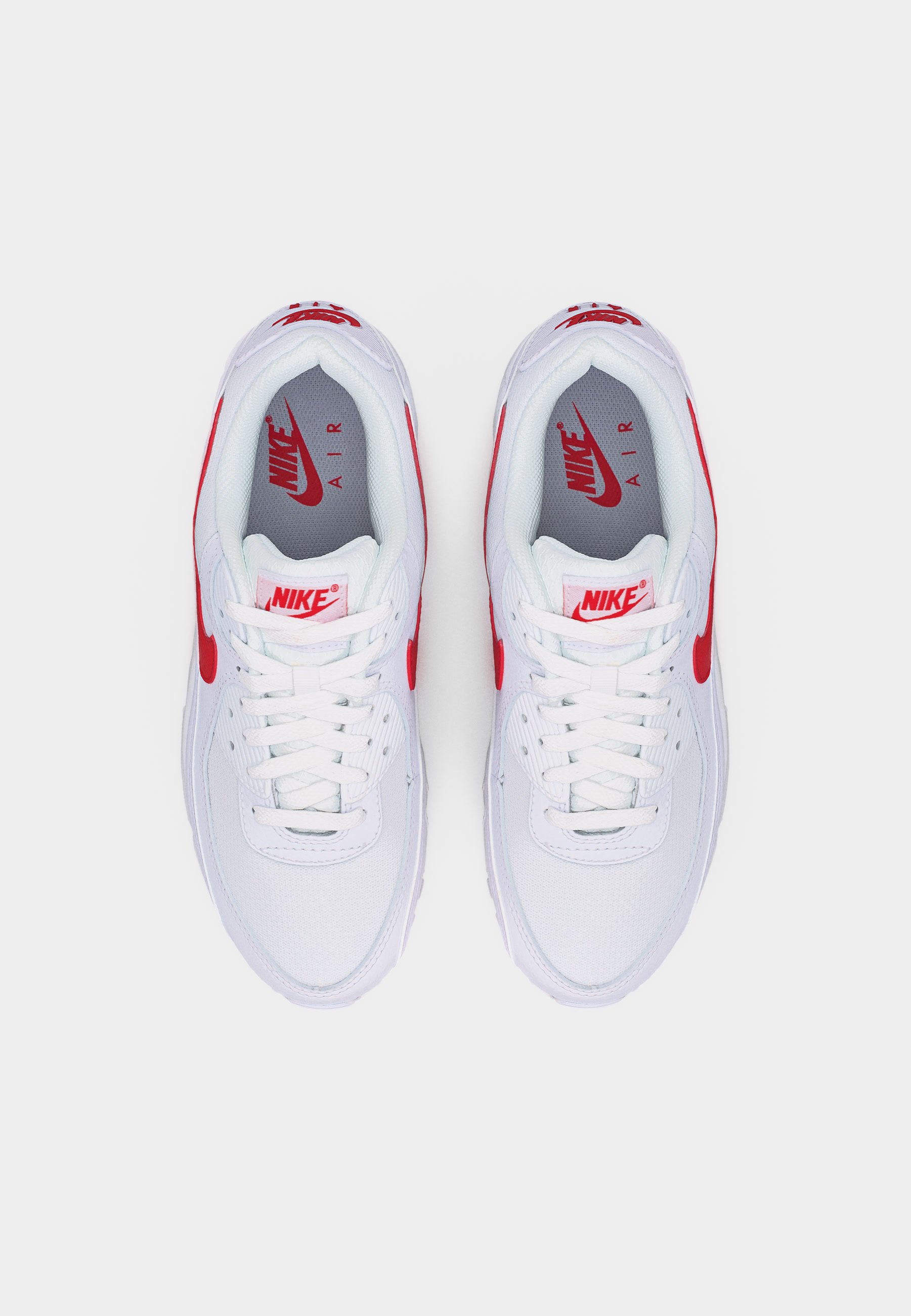 AIR MAX 90 - Trainers - white/university red