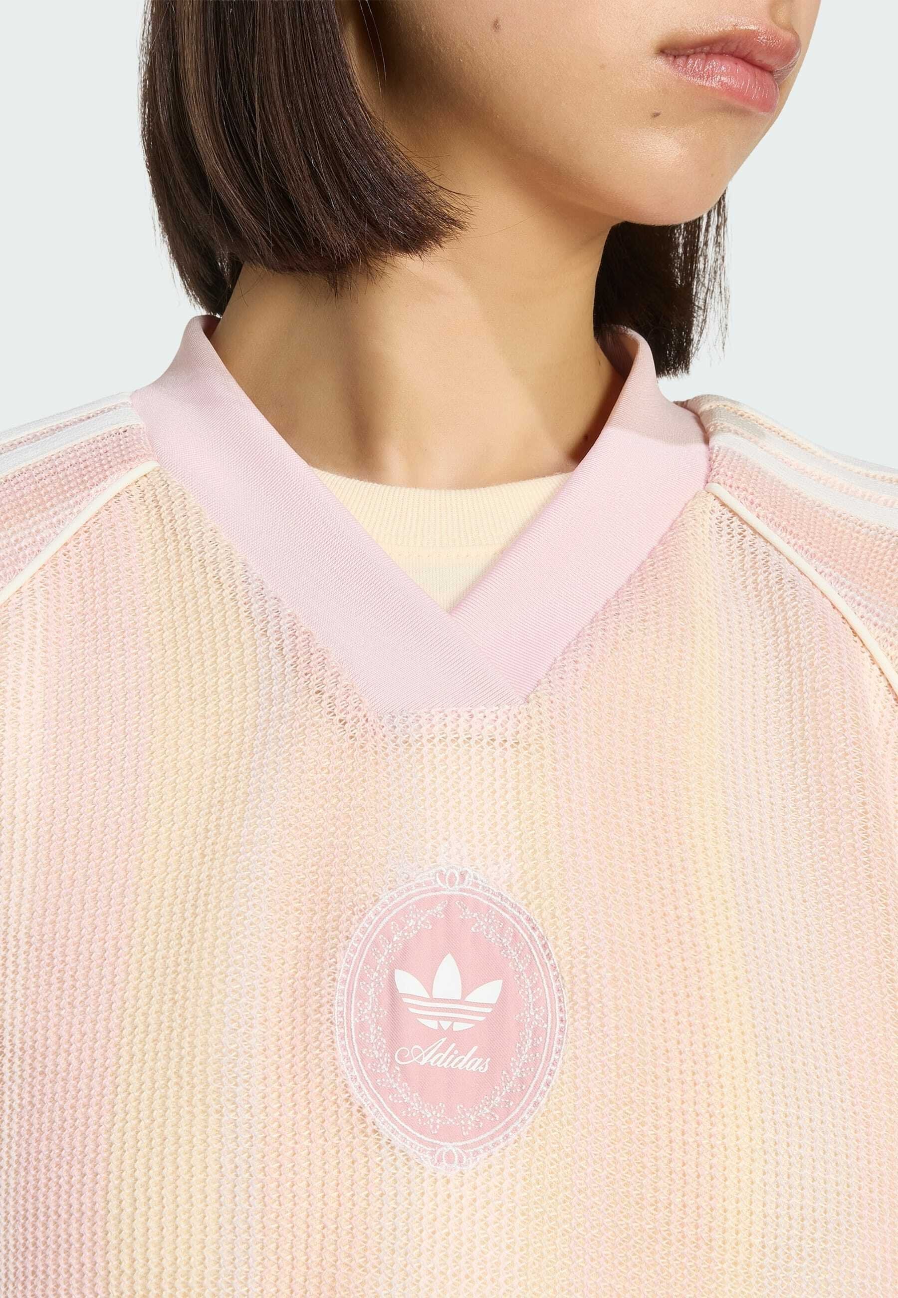 CHEMISE SURTAILLE EN TRICOT GLOW D'ÉTÉ - T-shirt imprimé - rose sable   rose sable