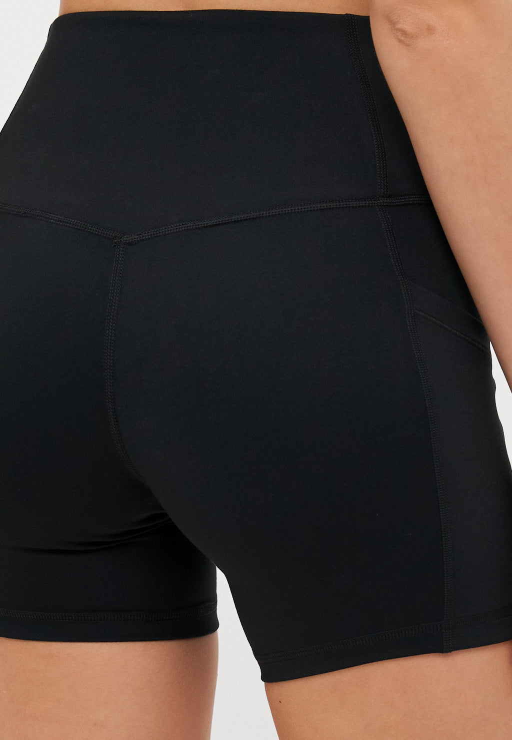 BALL SHORT - Leggings - black white