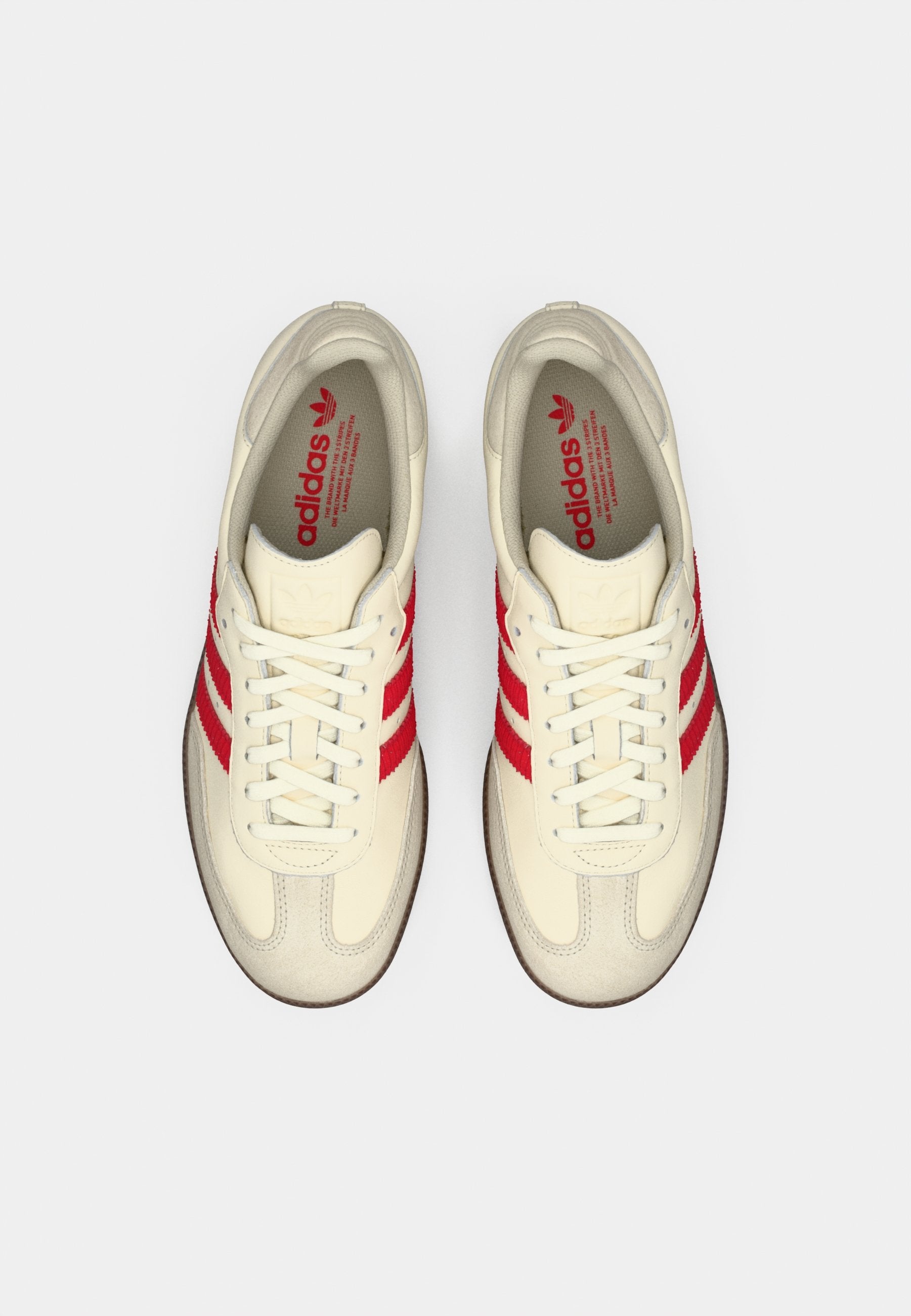 SAMBA OG UNISEX - Trainers - off white/better scarlet