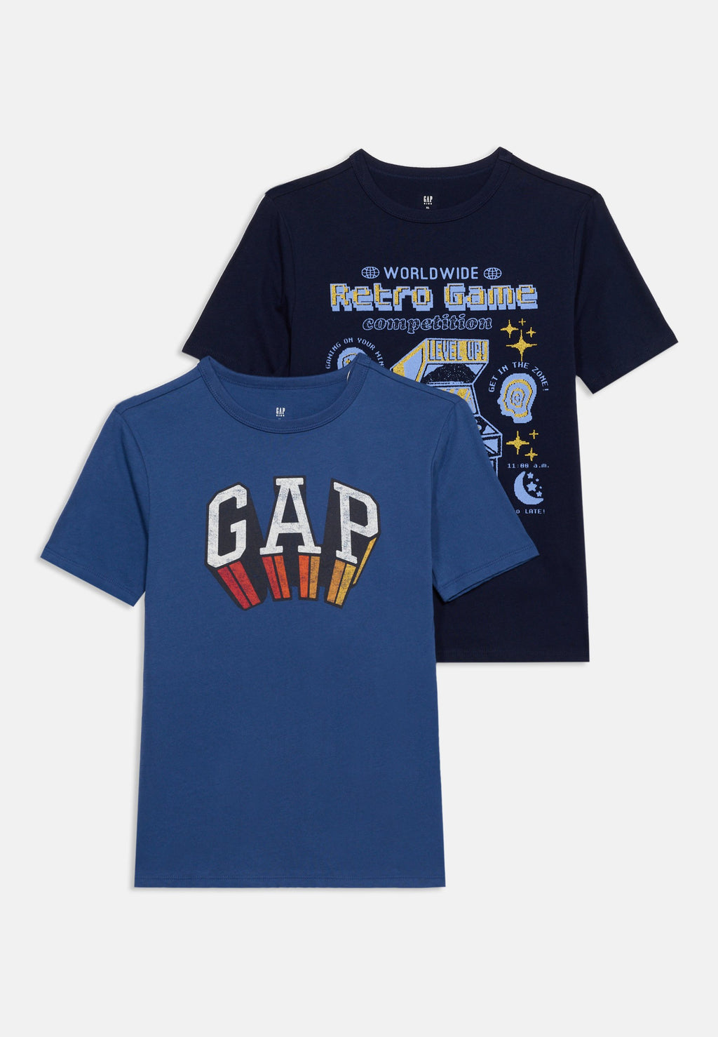 VALUE GRAPHICS 2 PACK - Print T-shirt - navy uniform