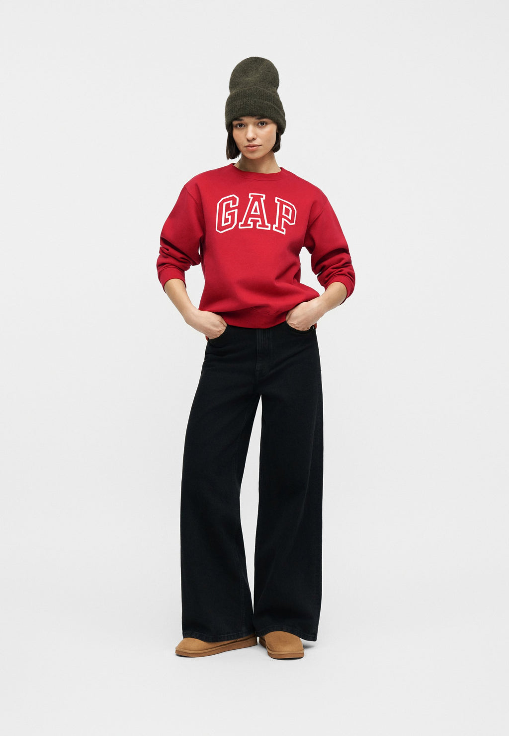 HERITAGE CREW - Sweatshirt - modern kırmızı