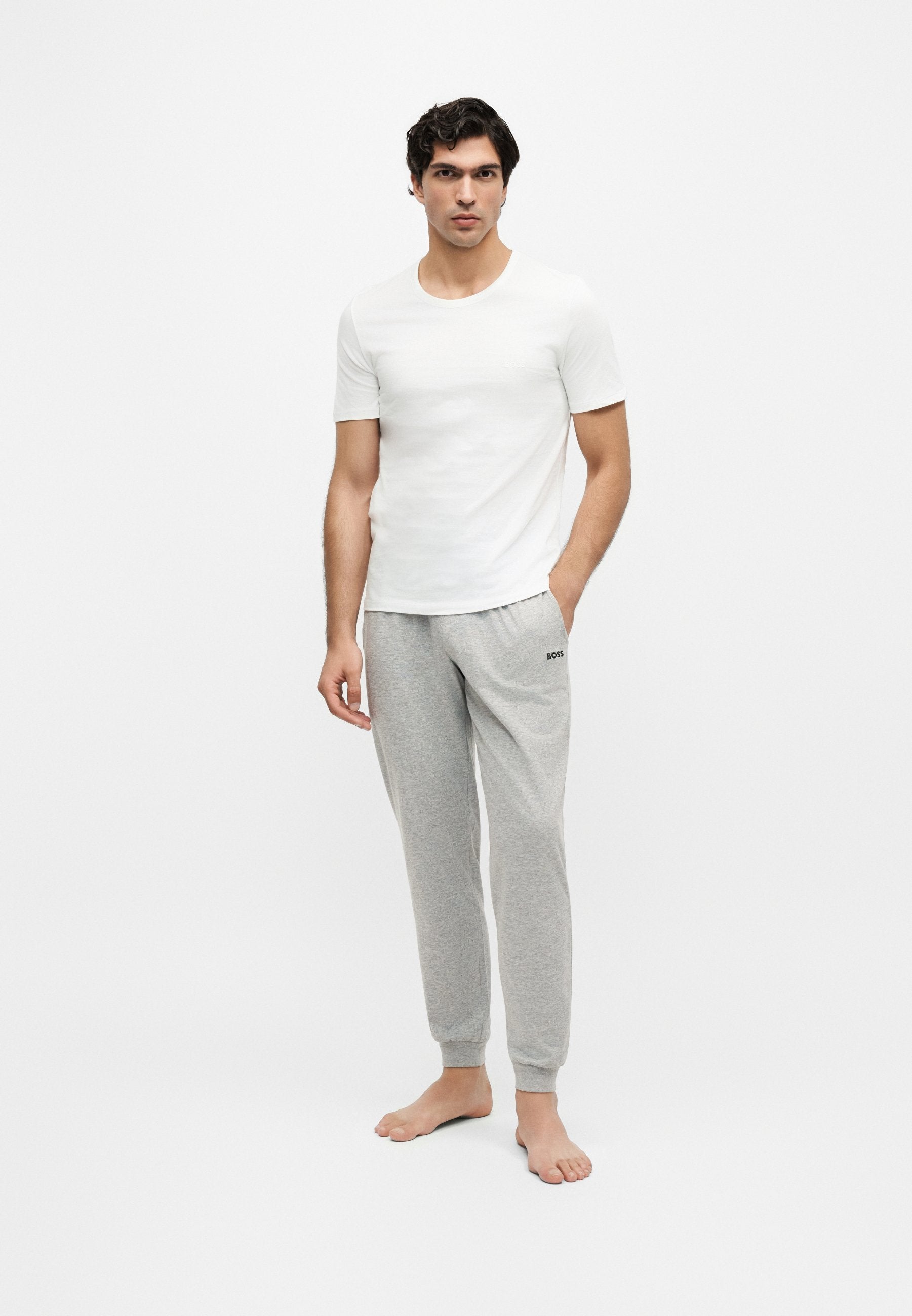 MIX MATCH PANTS - Pyjama bottoms - medium grey