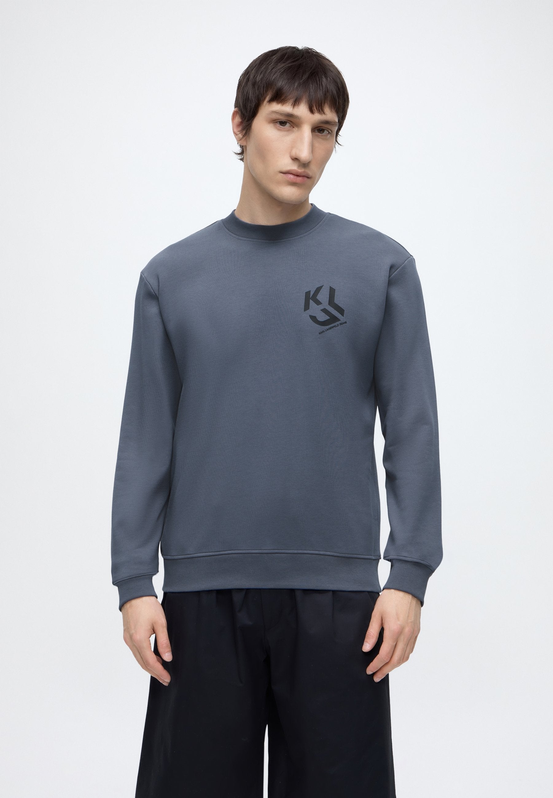 MONOGRAM PATCH - Sweatshirt - grisaille