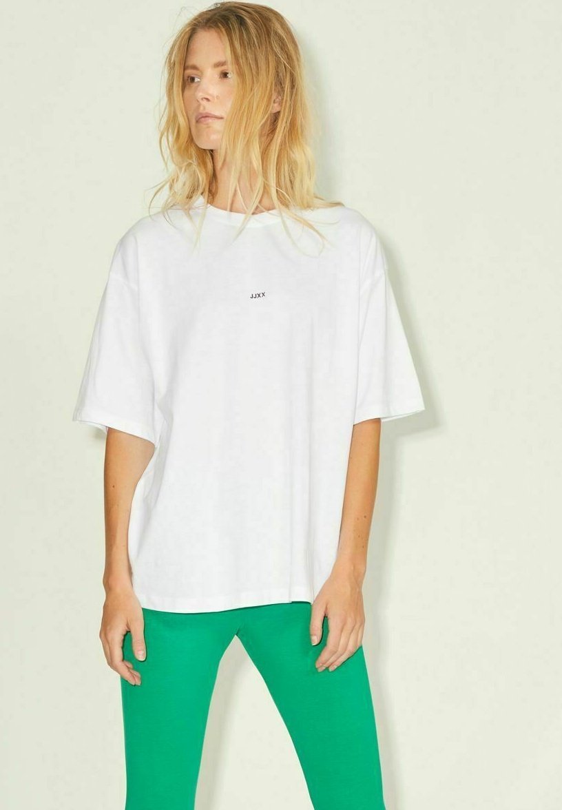 JXANDREA LOOSE TEE - Basic T-shirt - bright white