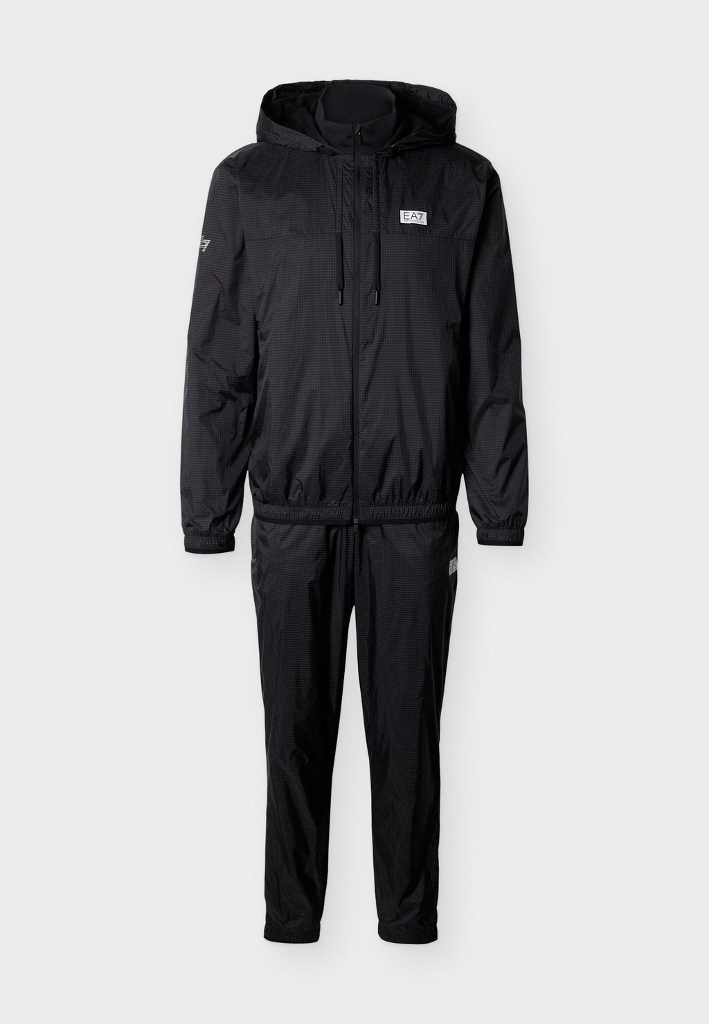 TRACKSUIT HOODED - Tracksuit - black