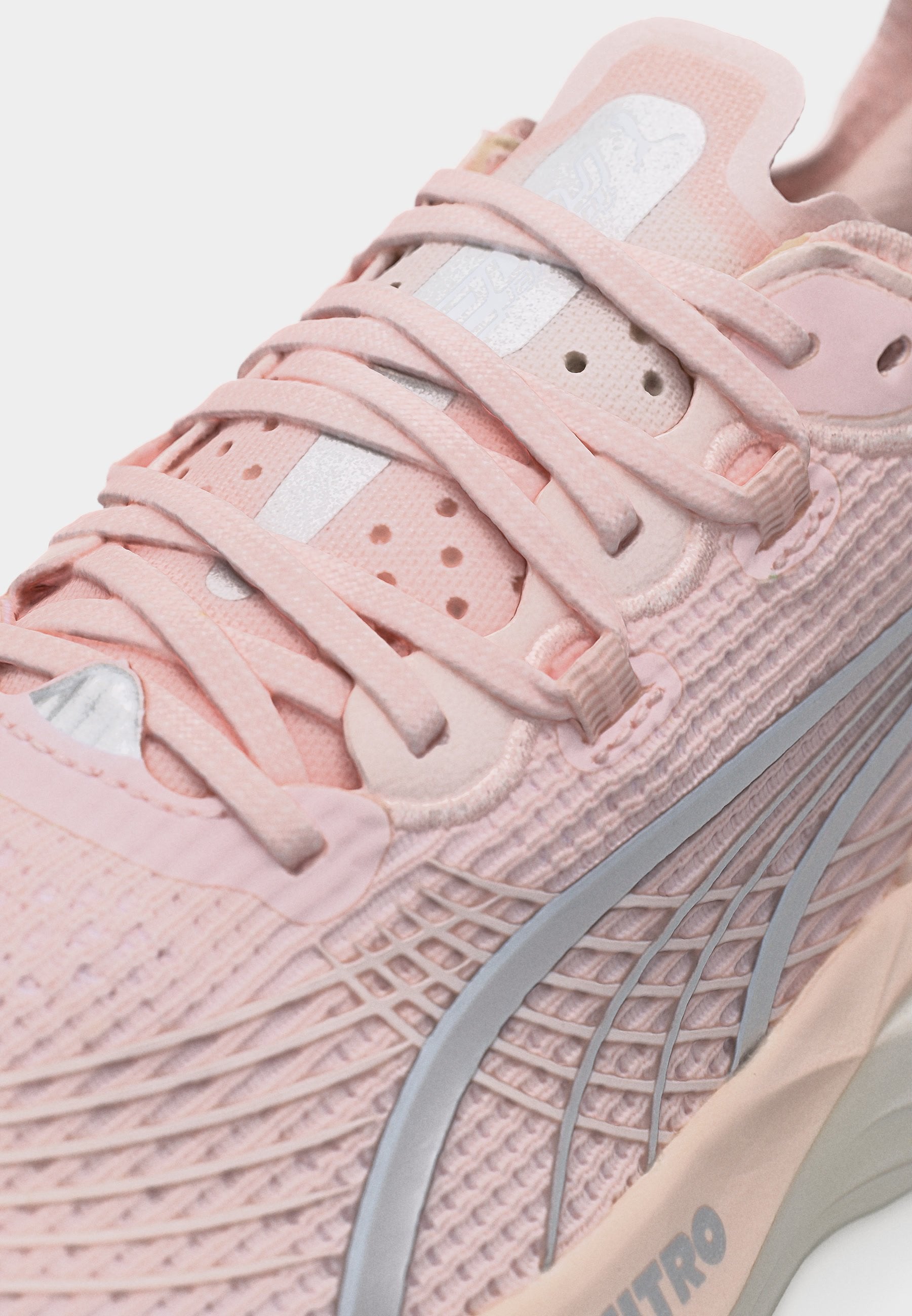 NITRO 2 - Road running shoes - jasmine flower/silver-coloured