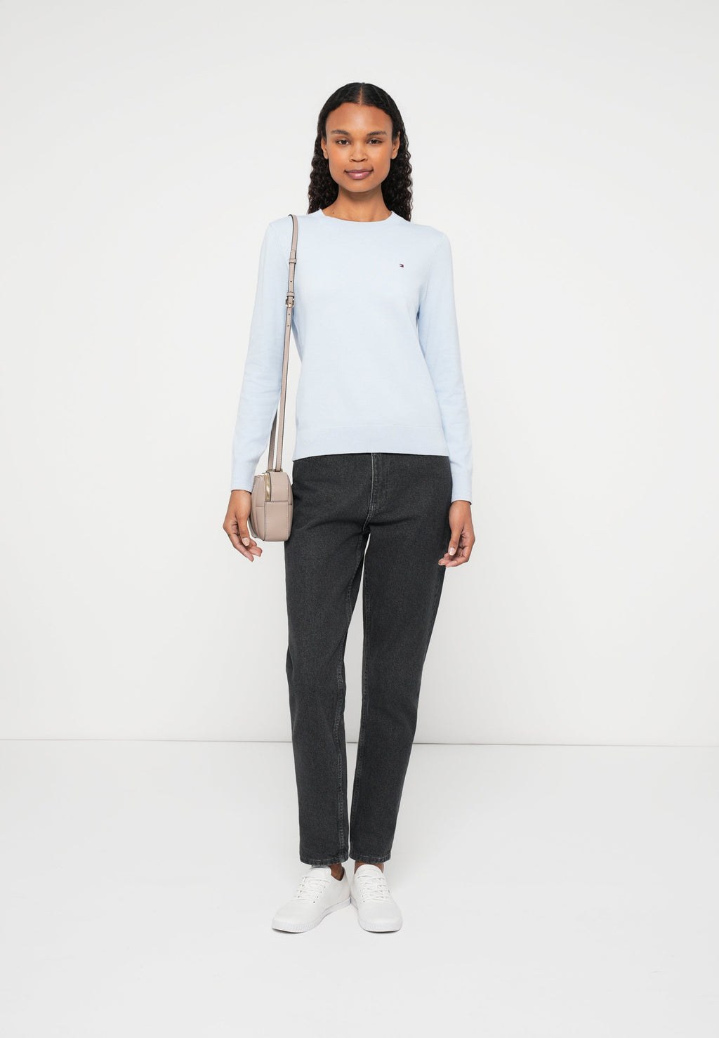 JERSEY CREW NECK JUMPER - Jumper - breezy blue