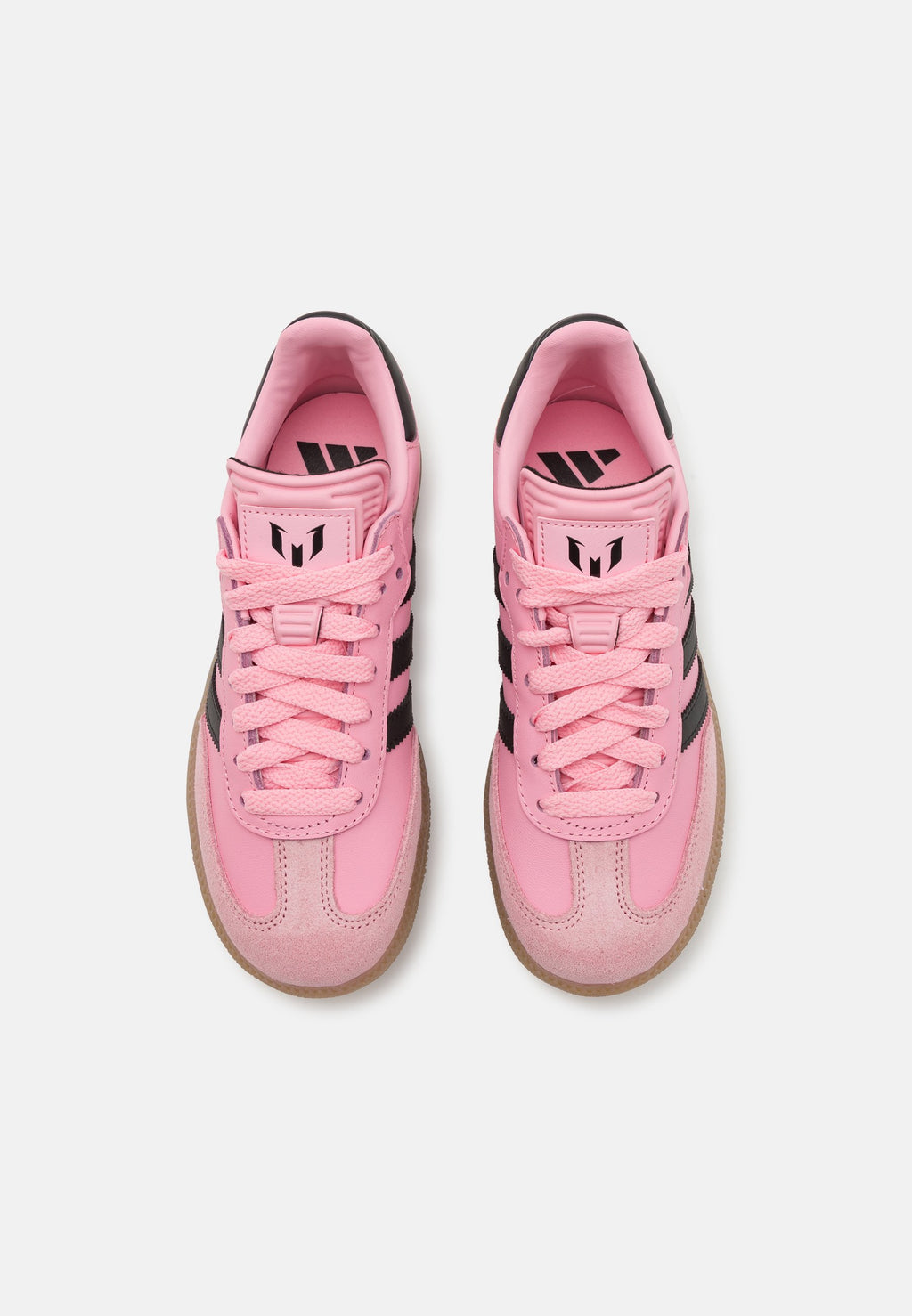 SAMBA MESSI UNISEX - Indoor football boots - light pink/core black