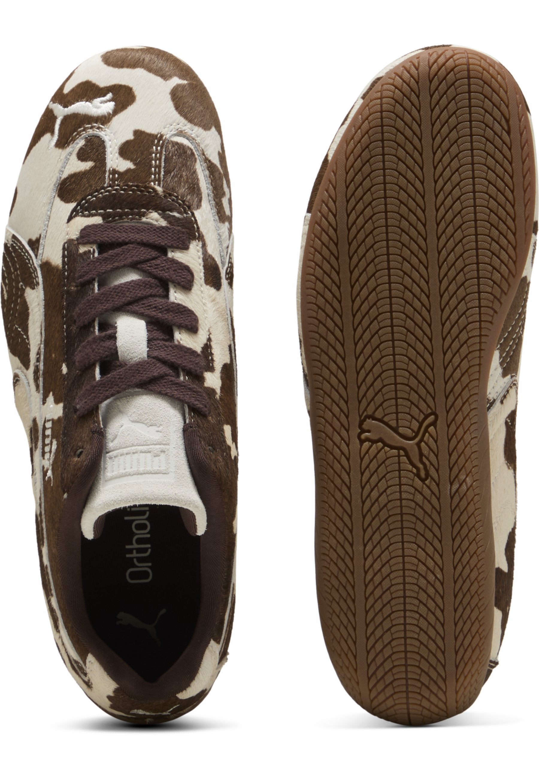 SPEEDCAT COW WNS - Baskets basses - warm white-gum