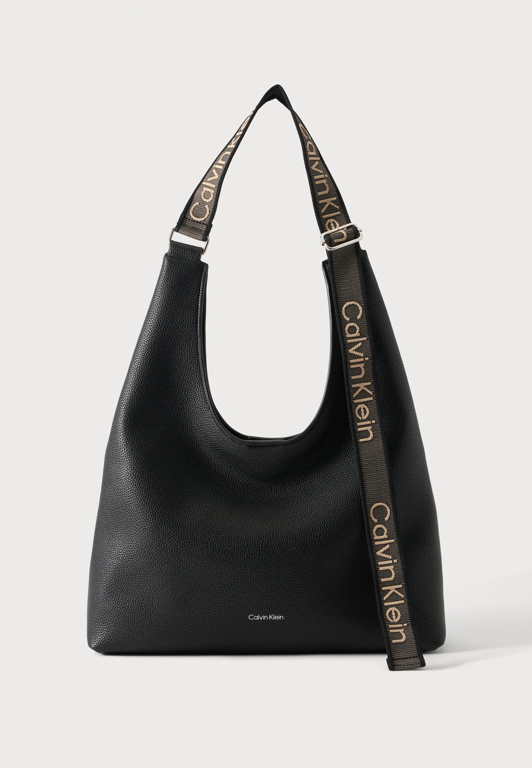 WEBBING STRAP LARGE SHOULDER - Handbag - black