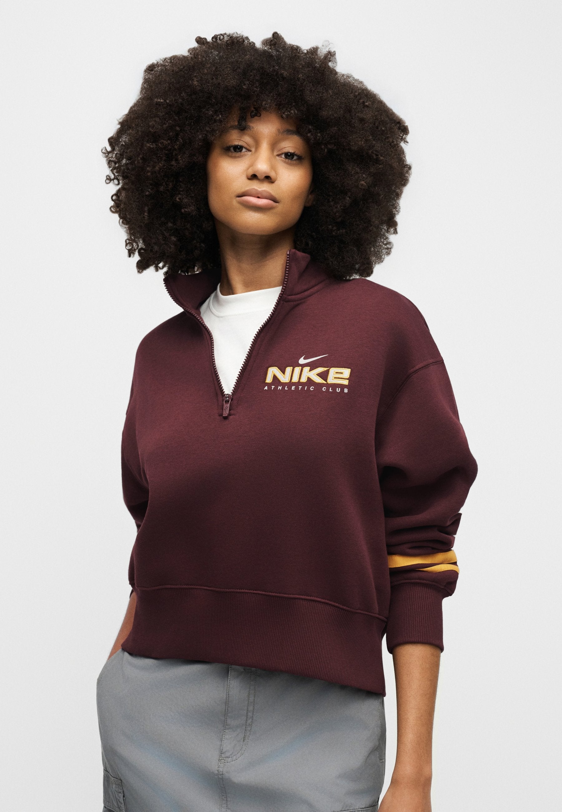 Sweatshirt - bordo ezme