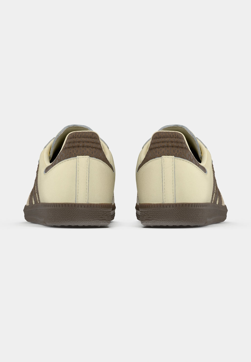 SAMBA OG W - Trainers - cream white/earth strata/maroon