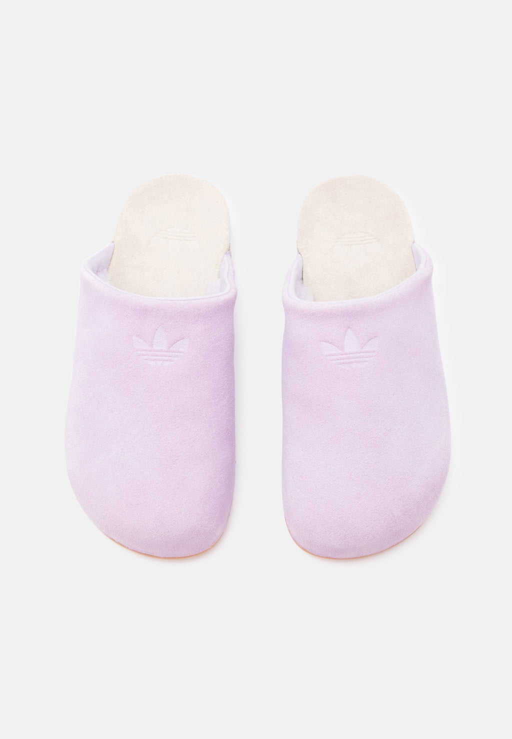 ADIMULE - Chaussons - prune/beige poudré