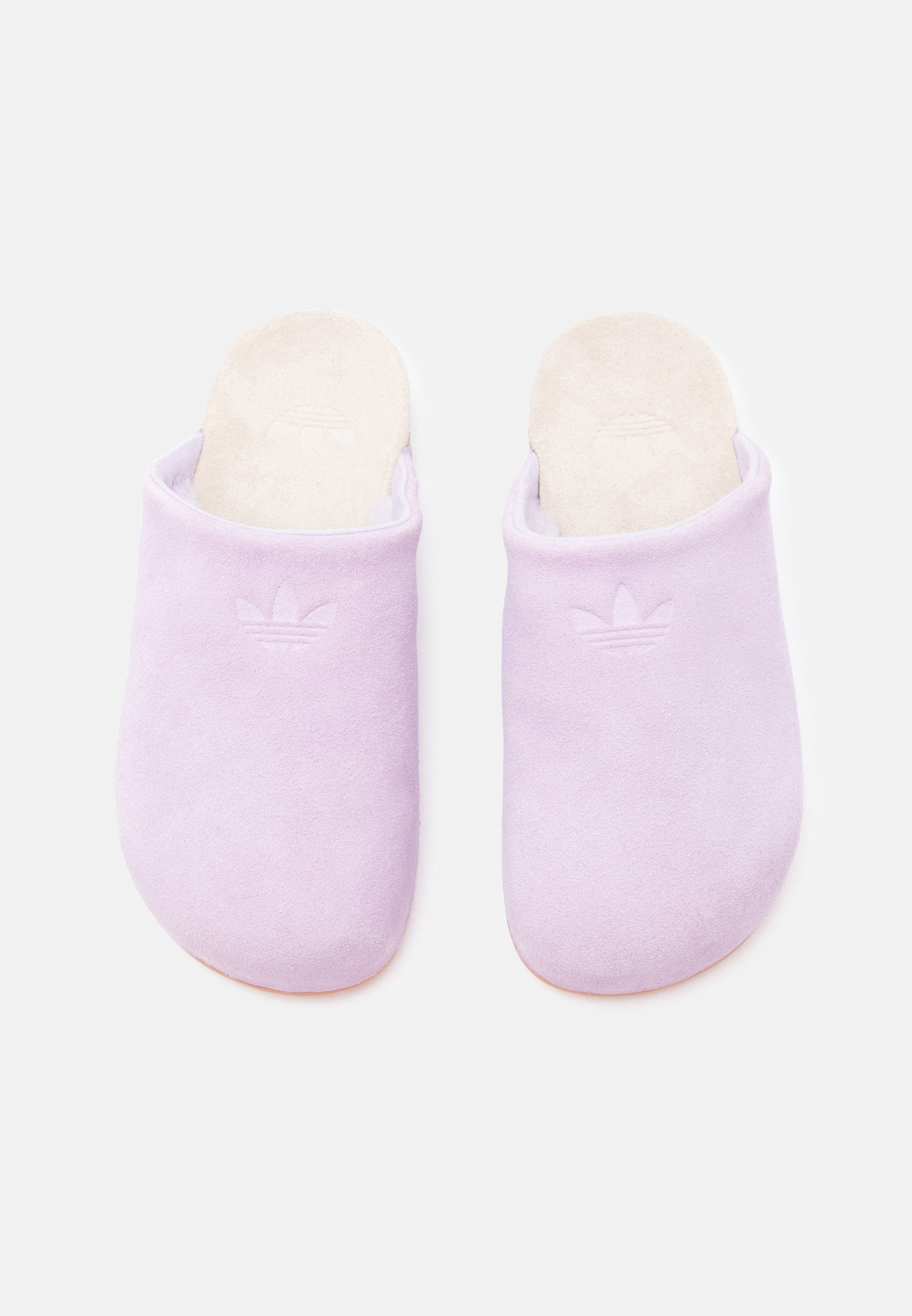 ADIMULE - Chaussons - prune/beige poudré