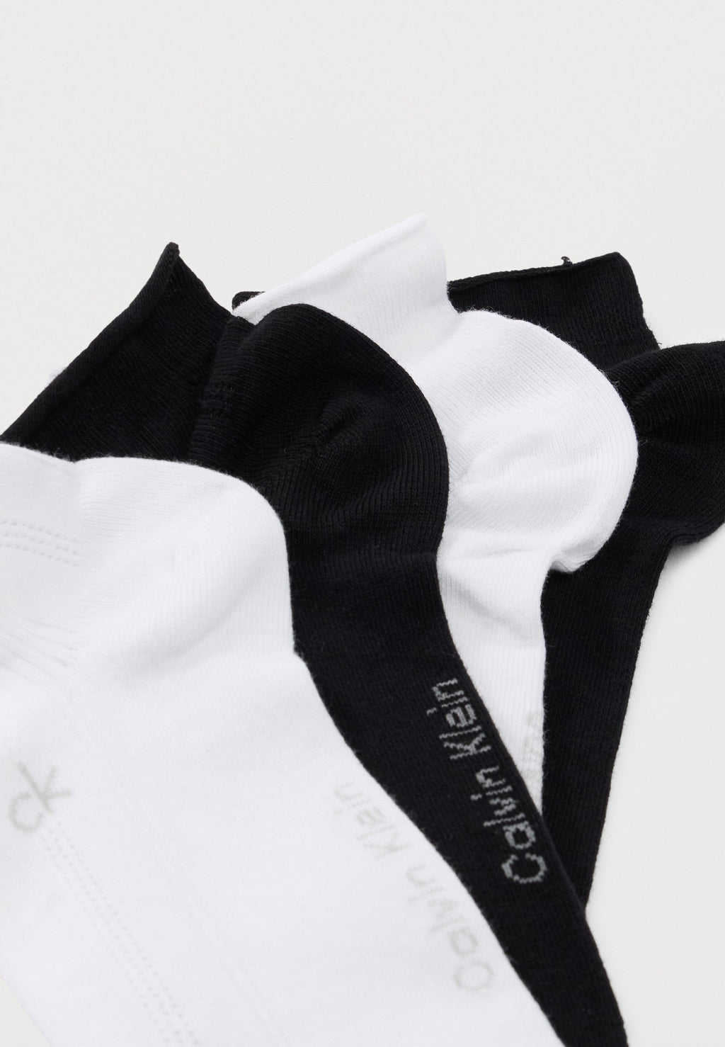 PELERINE 4 PACK - Sneaker socks - white/black