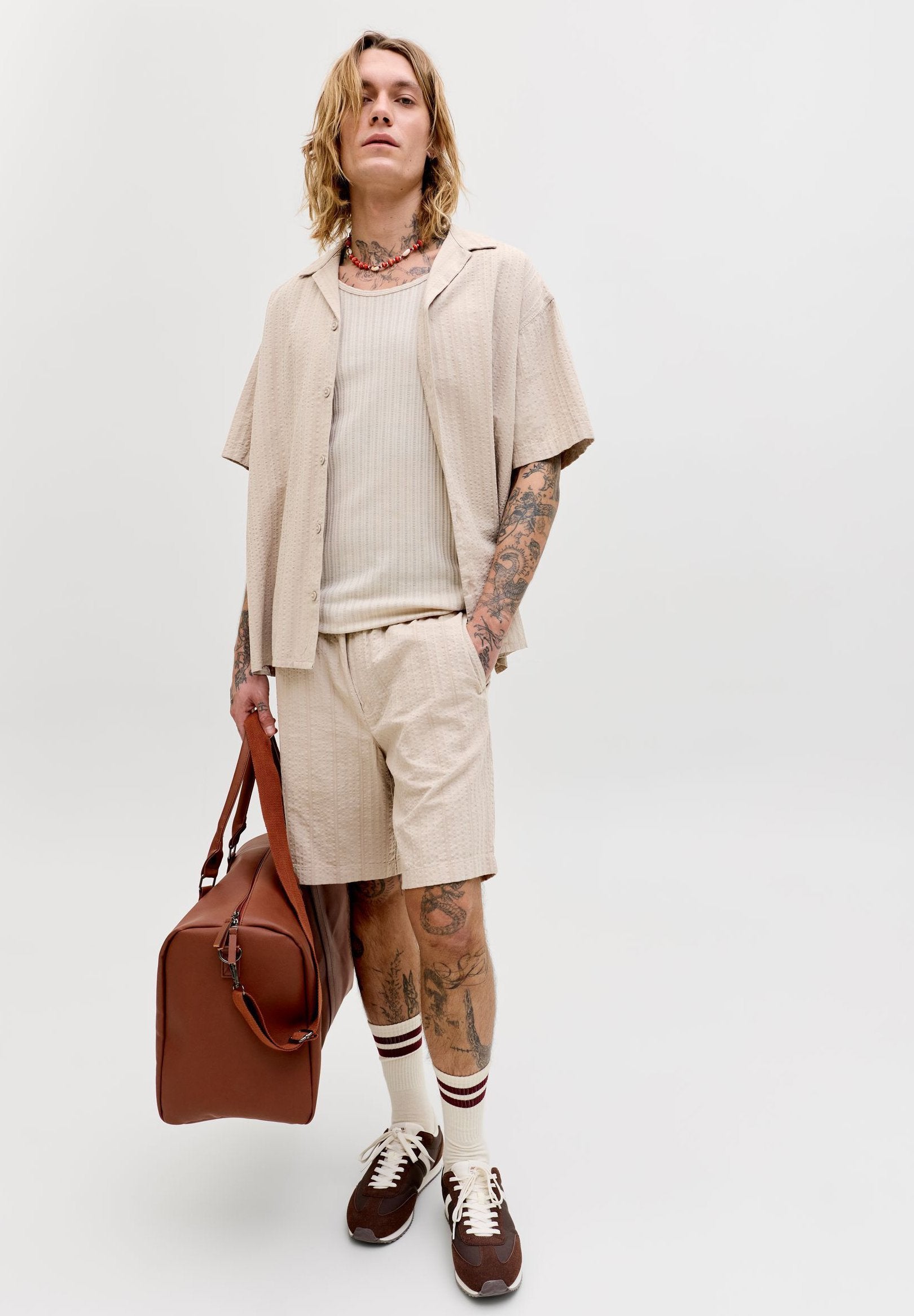 JPSTJAIDEN TYSON JOGGER - Shorts - string