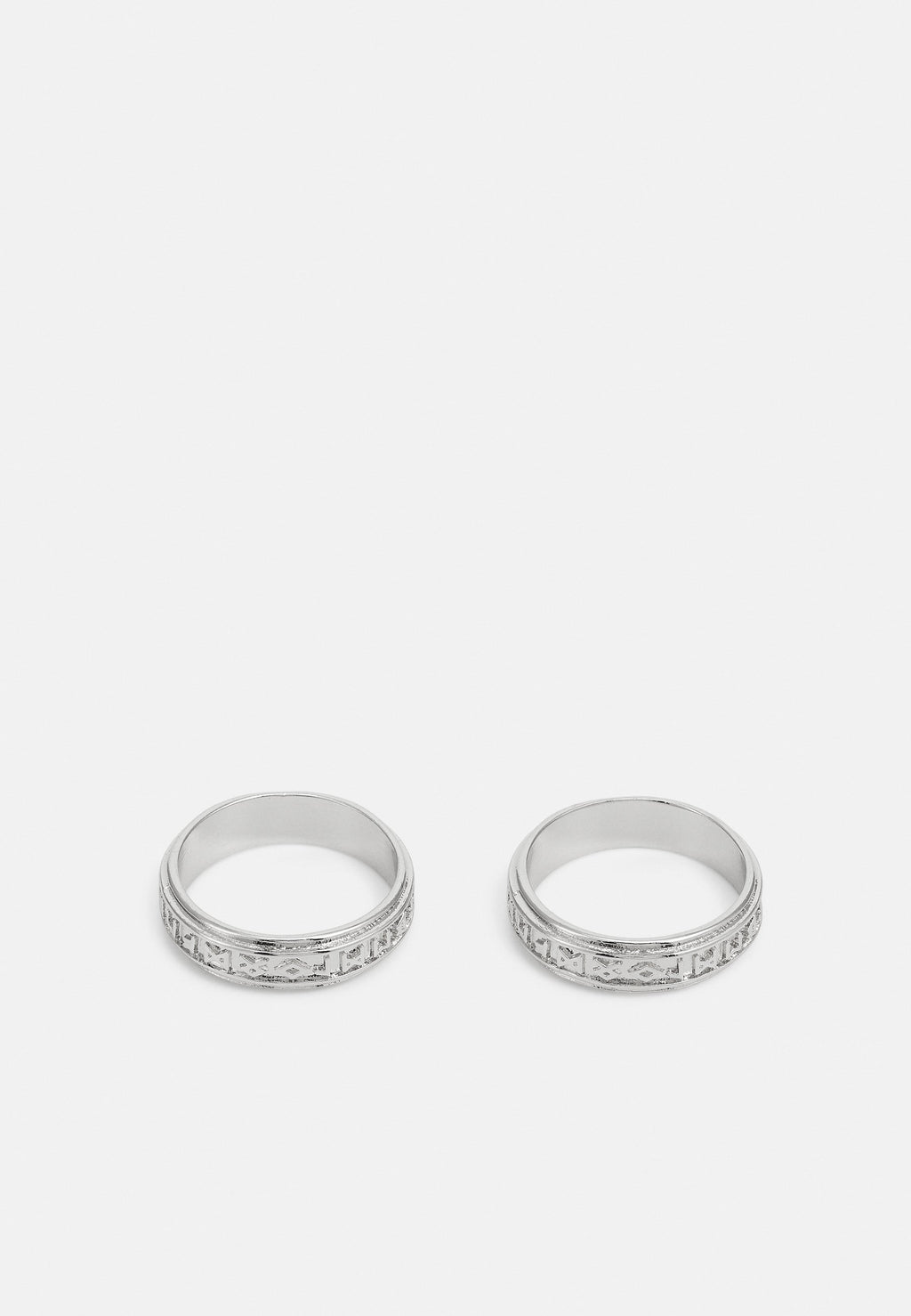 JACROY UNISEX 2 PACK - Ring - silver-coloured
