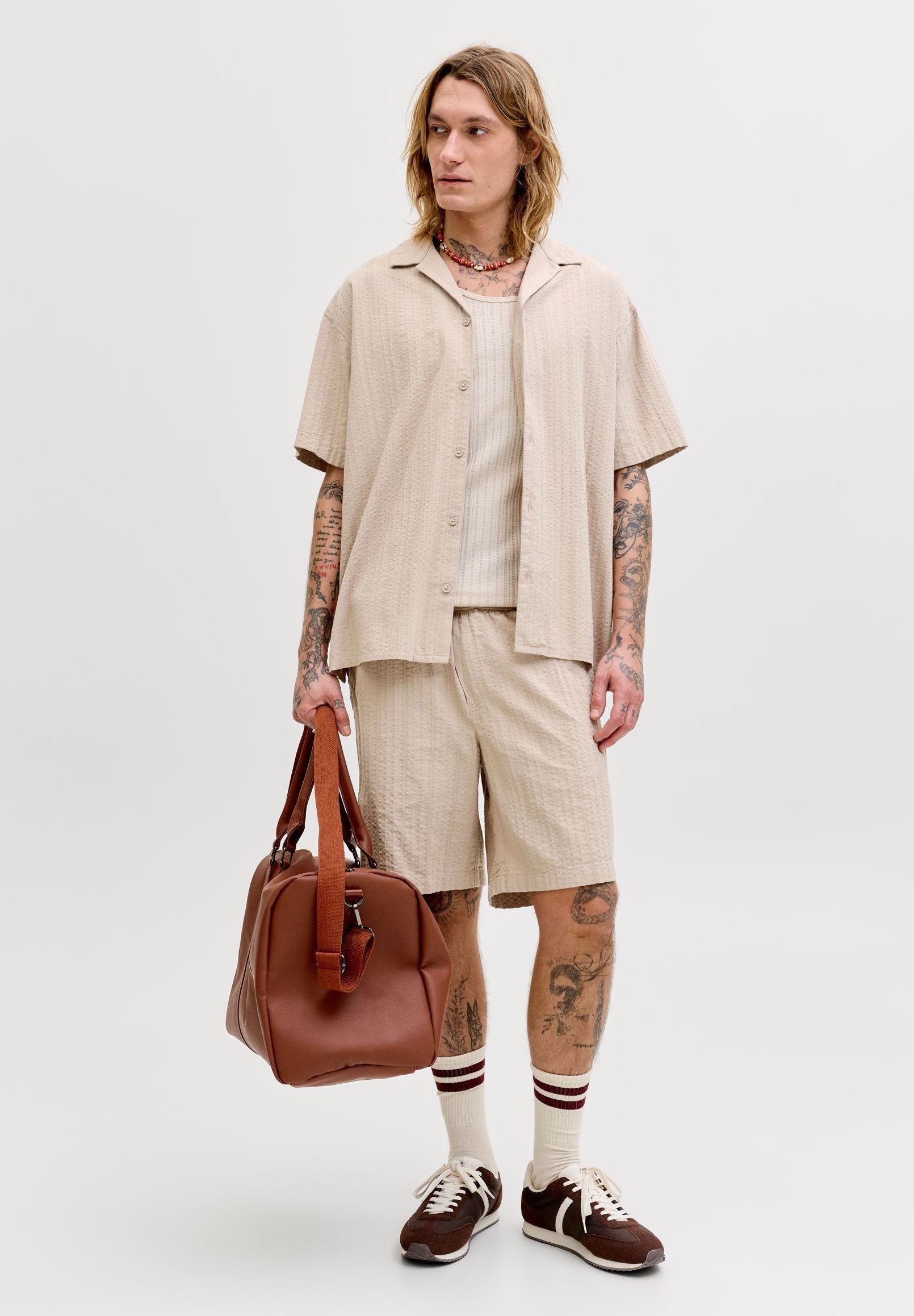 JPSTJAIDEN TYSON JOGGER - Shorts - string
